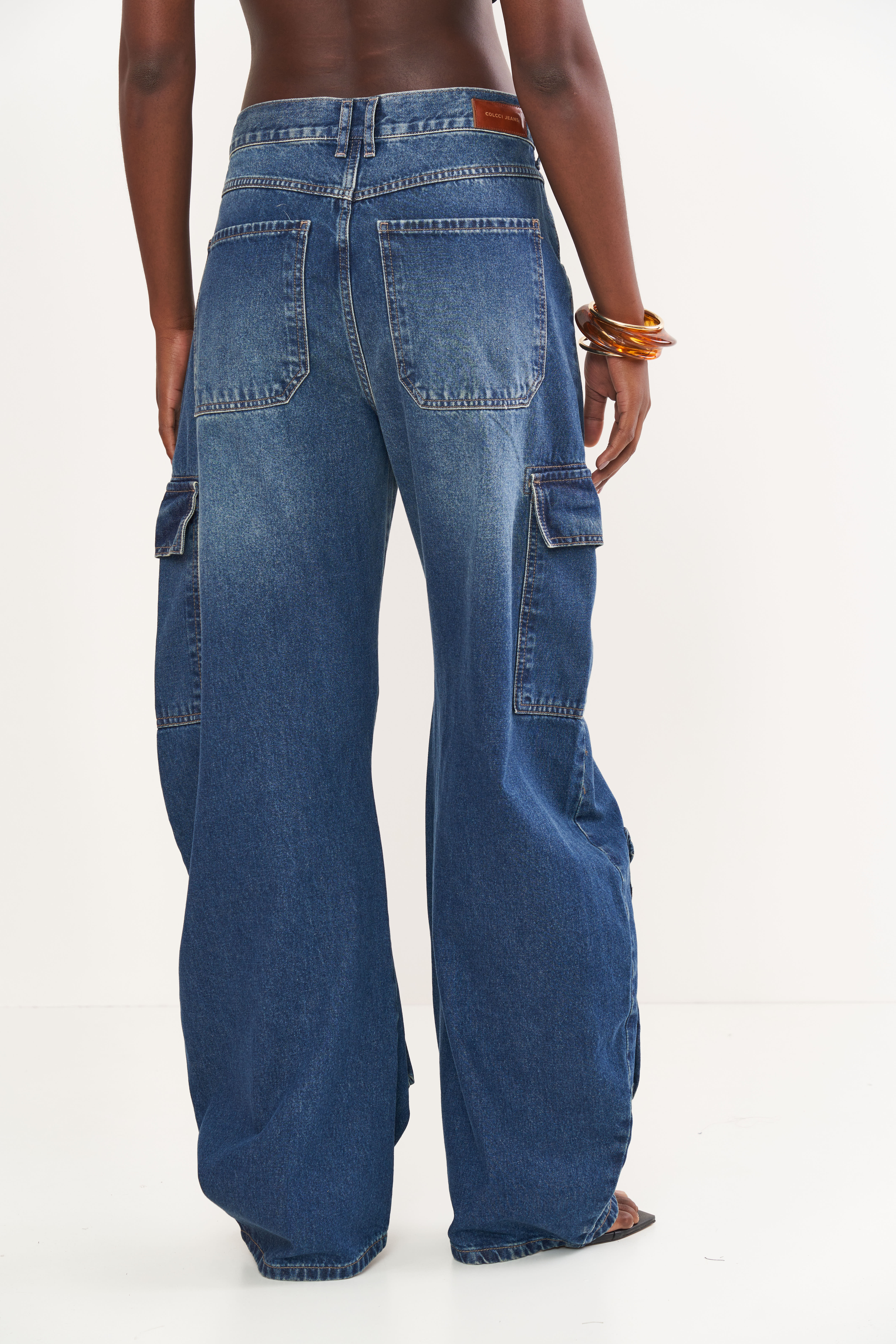 CALÇA JEANS BARCELONA 34 INDIGO