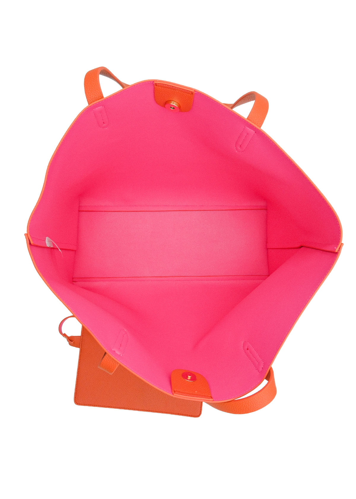 BOLSA COLCCI FEM SHOP BAG MINI FLOATE U LARANJA RU