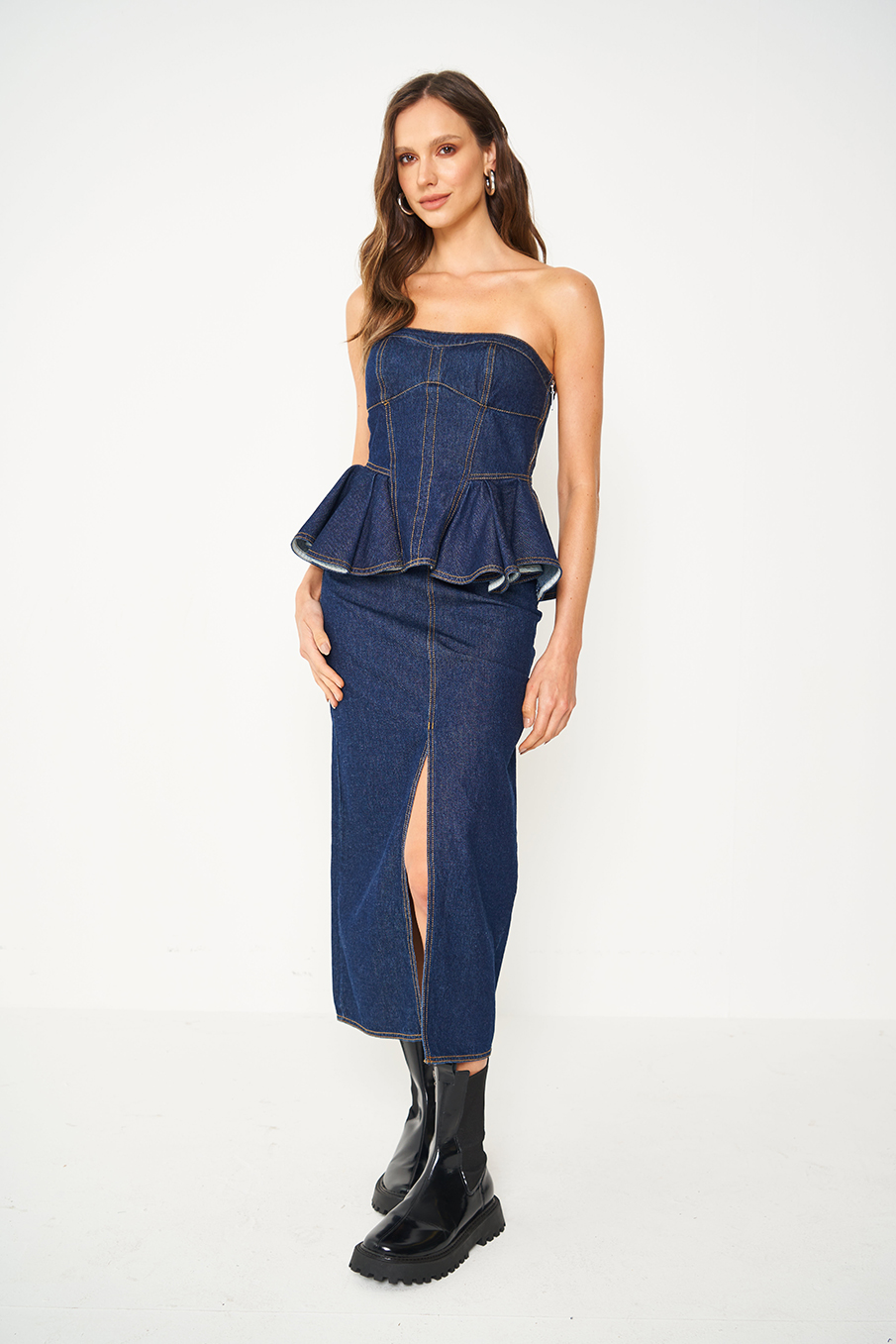 SAIA JEANS 42 INDIGO