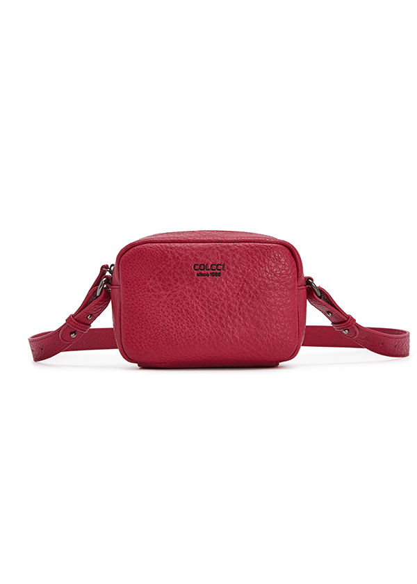 BOLSA COLCCI FEM CAMERA BAG TEXTURA U LARANJA ETEL