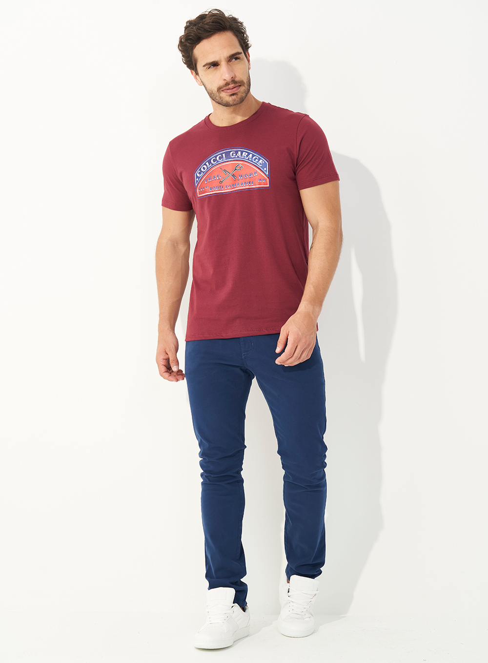 CAMISETA ESTAMPADA M BORDO TANNAT