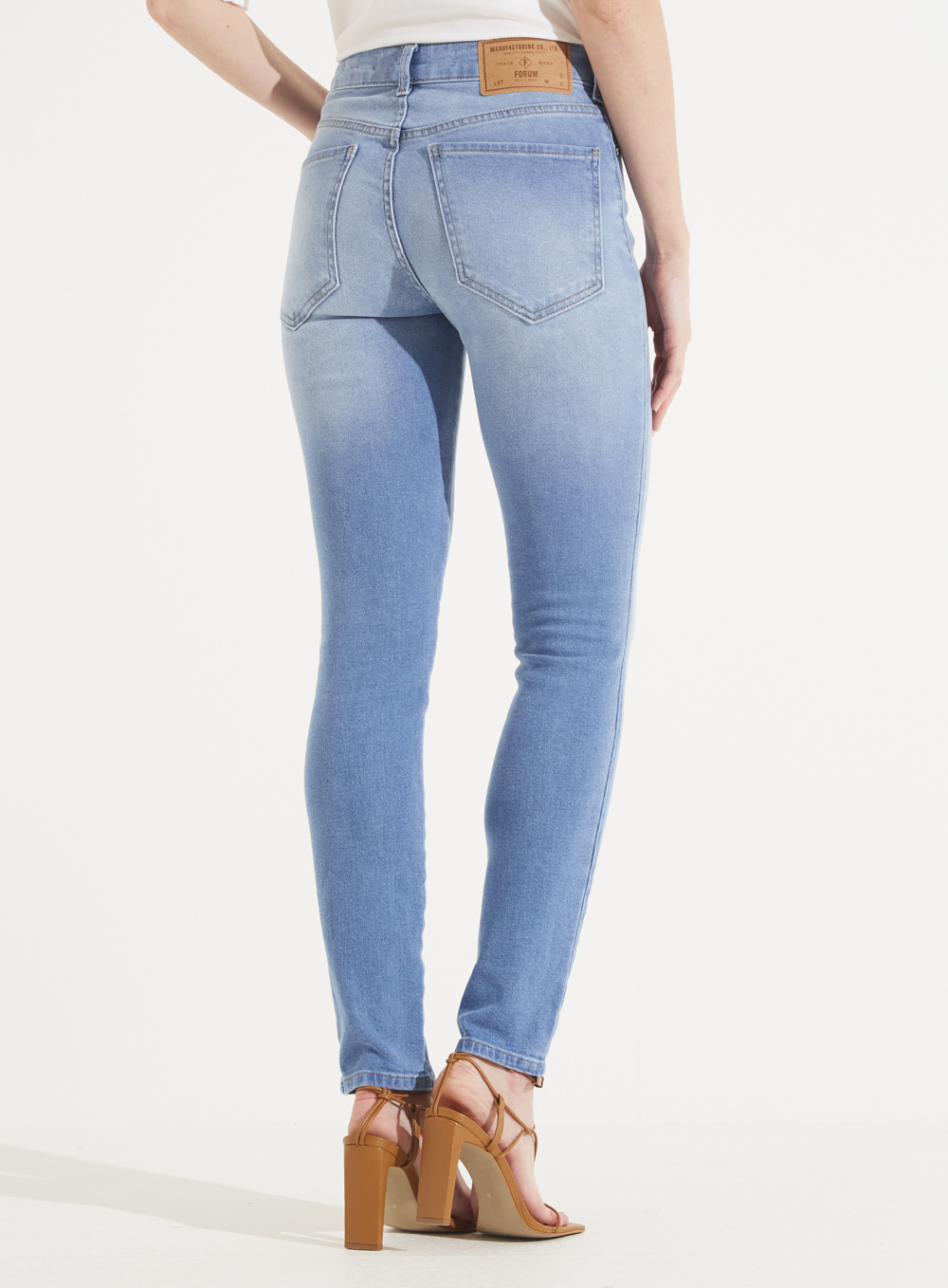 CALÇA JEANS MARISA 2 CIGARRETE 38 INDIGO