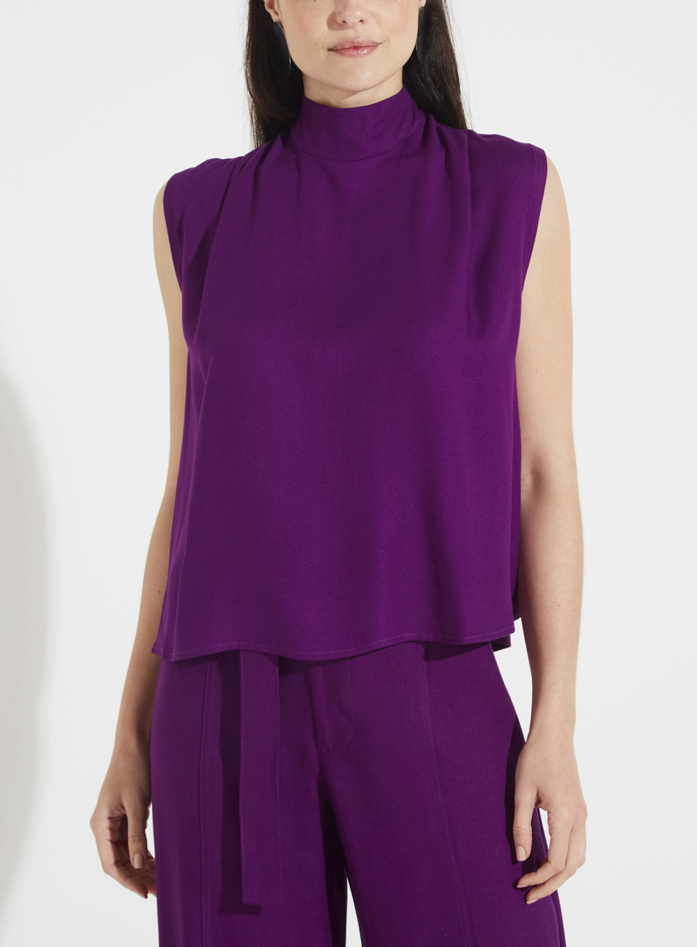 BLUSA FORUM P ROXO BEET