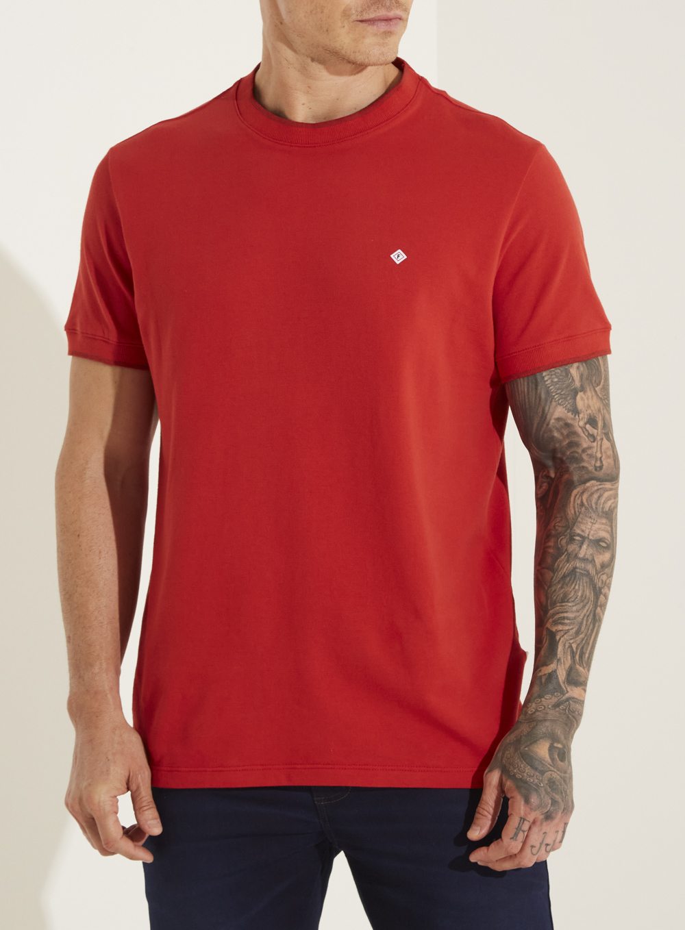 CAMISETA FORUM M VERMELHO SPARKLY