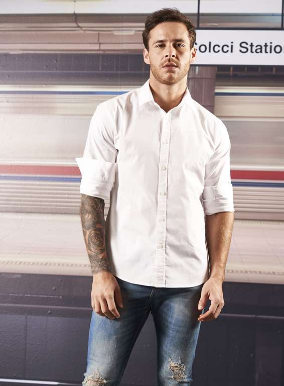 CAMISA FIT GG CINZA COIMBRA