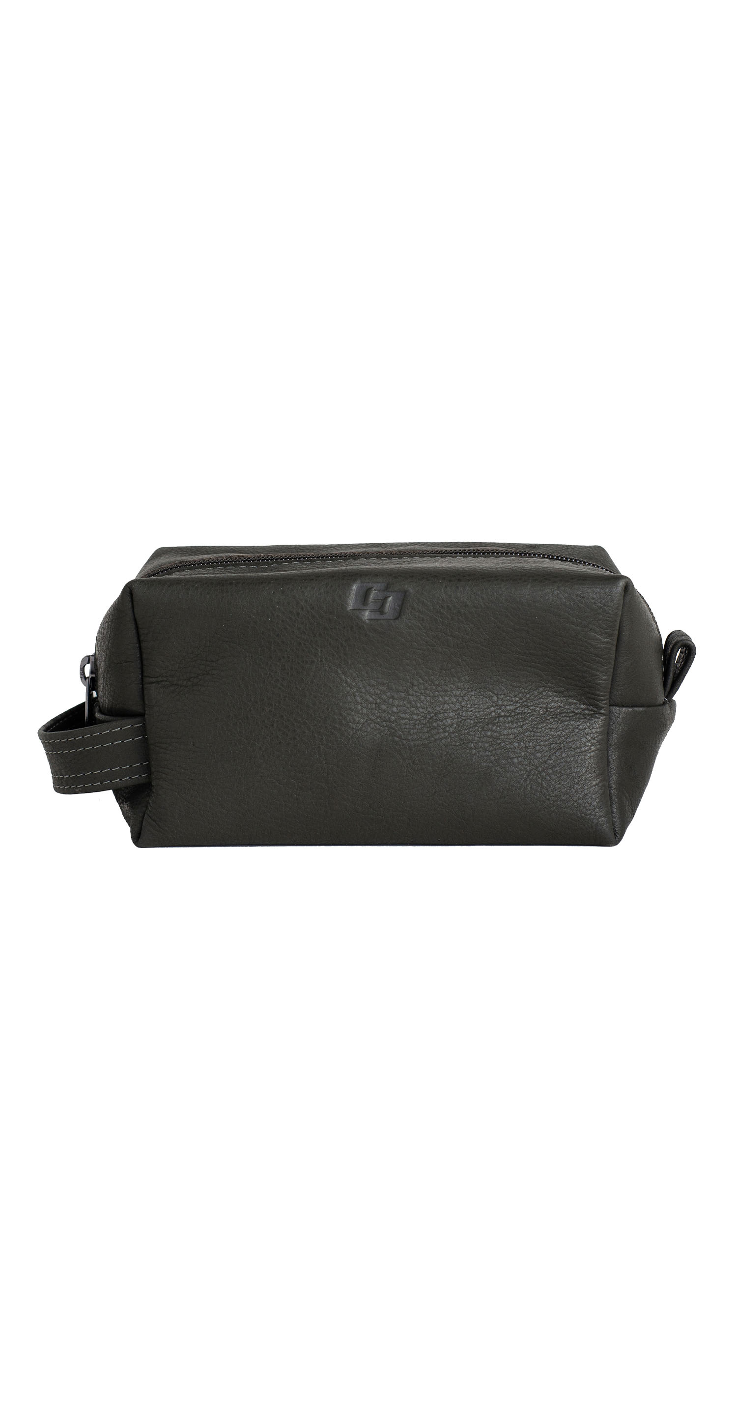 NECESSAIRE MASC COLCCI COURO QUEIMA U MARROM NOBUC