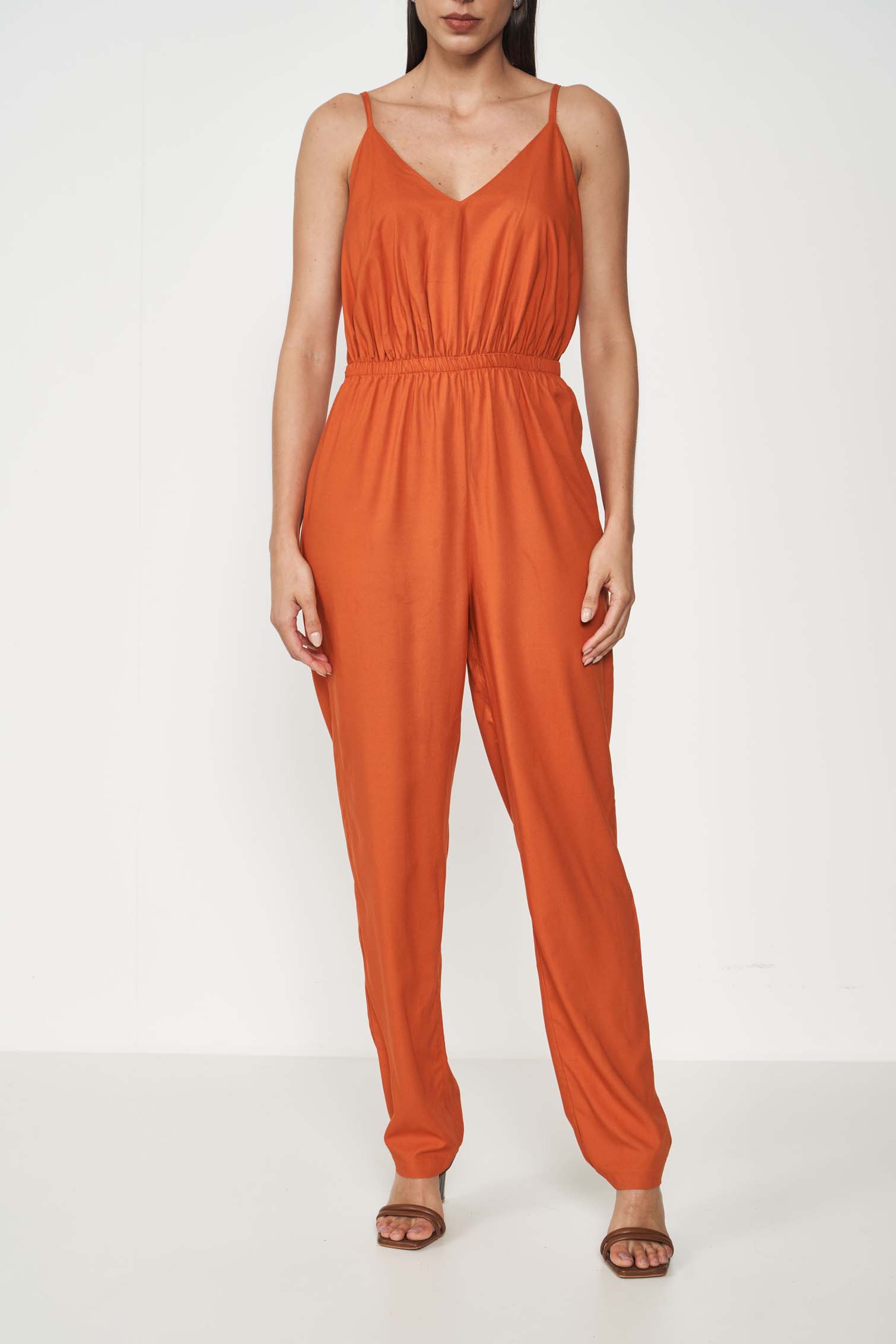 MACACÃO COLCCI G LARANJA RUSSET