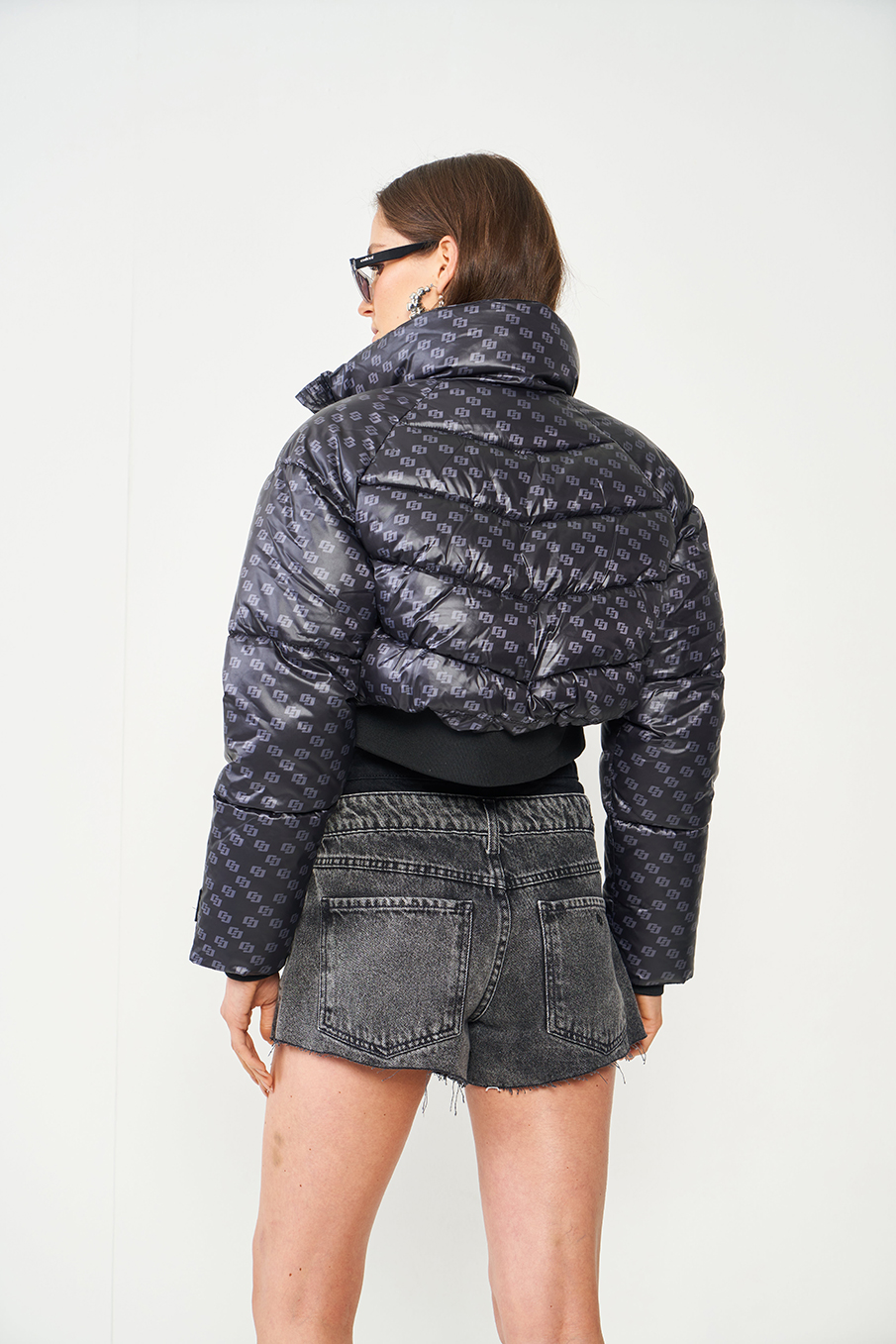 JAQUETA ESTAMPADA P LOGOMANIA