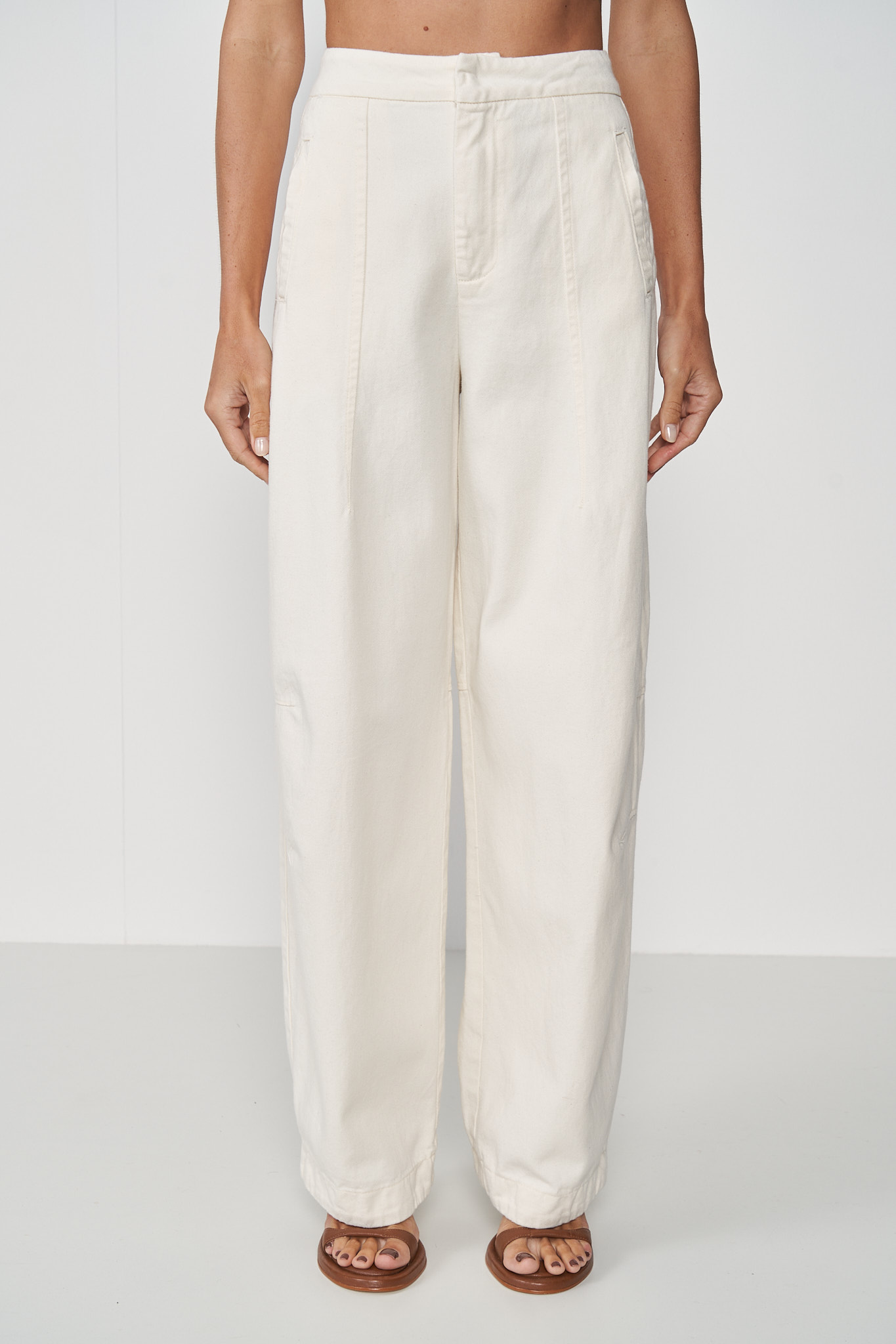 CALÇA SARJA JOANA 44 OFF SHELL