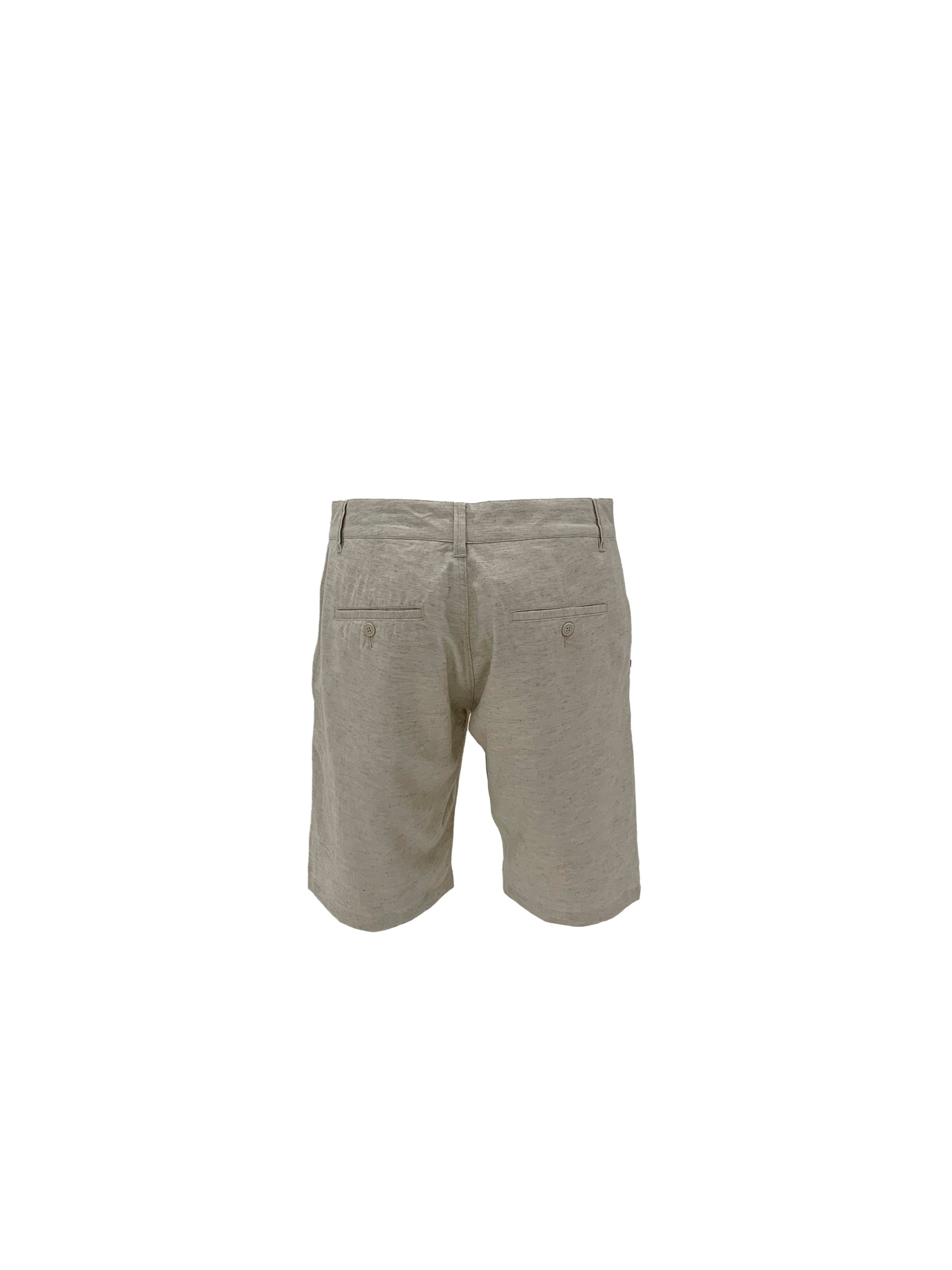 BERMUDA LINHO 42 PRETO