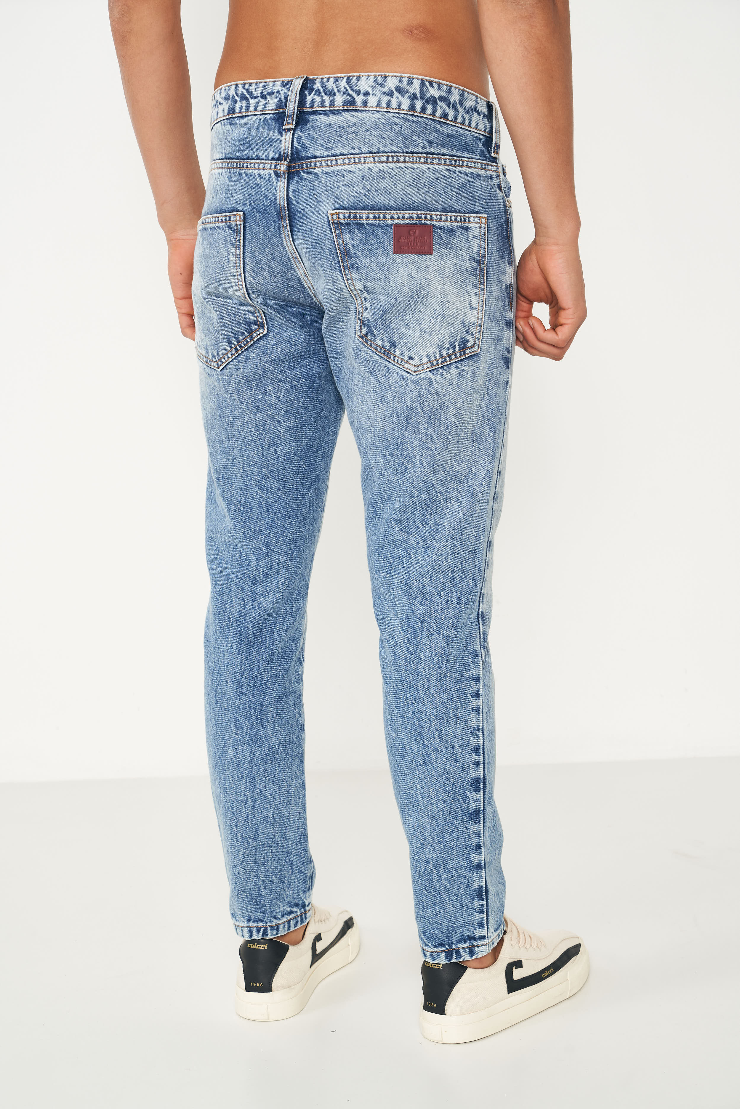 CALÇA JEANS MILÃO 42 INDIGO