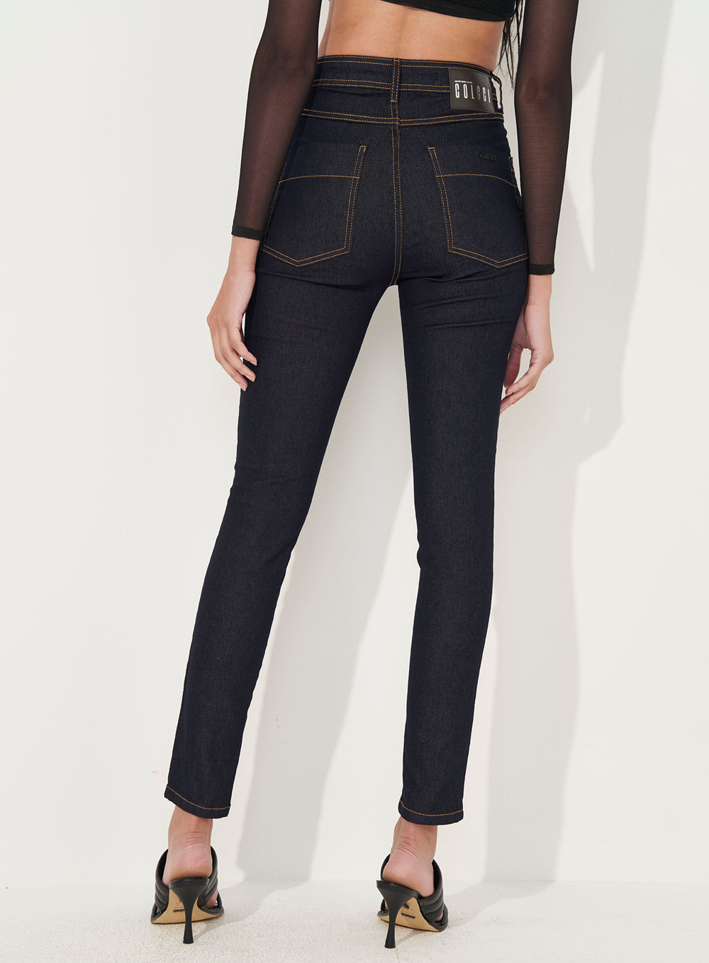 CALÇA JEANS BRUNA STRETCH 36 INDIGO