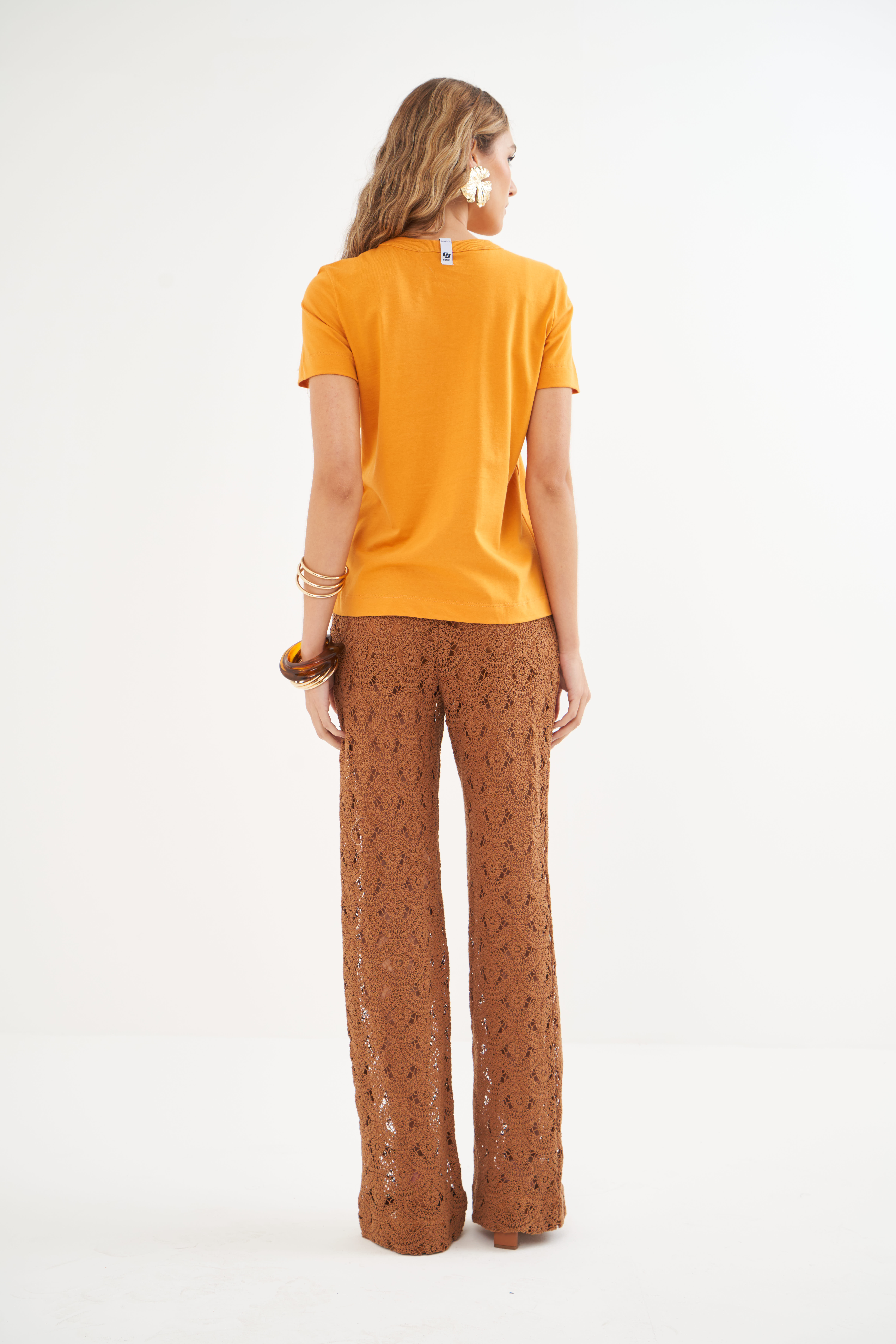 CAMISETA COLCCI G LARANJA CIDER