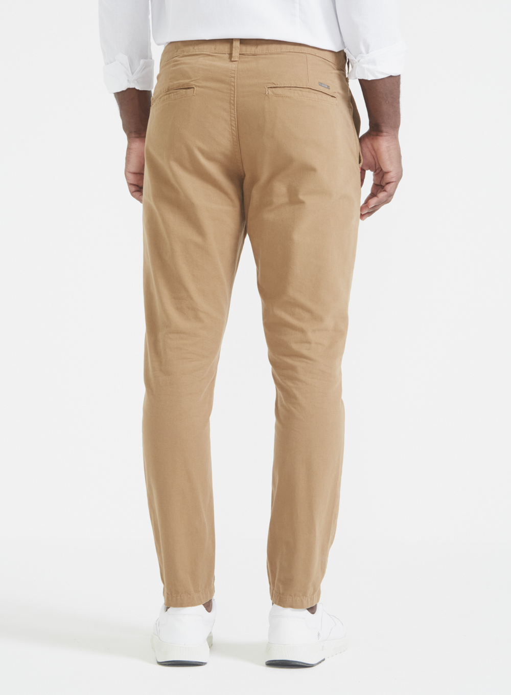 CALÇA SARJA VITOR CROPPED 38 MARROM SPY