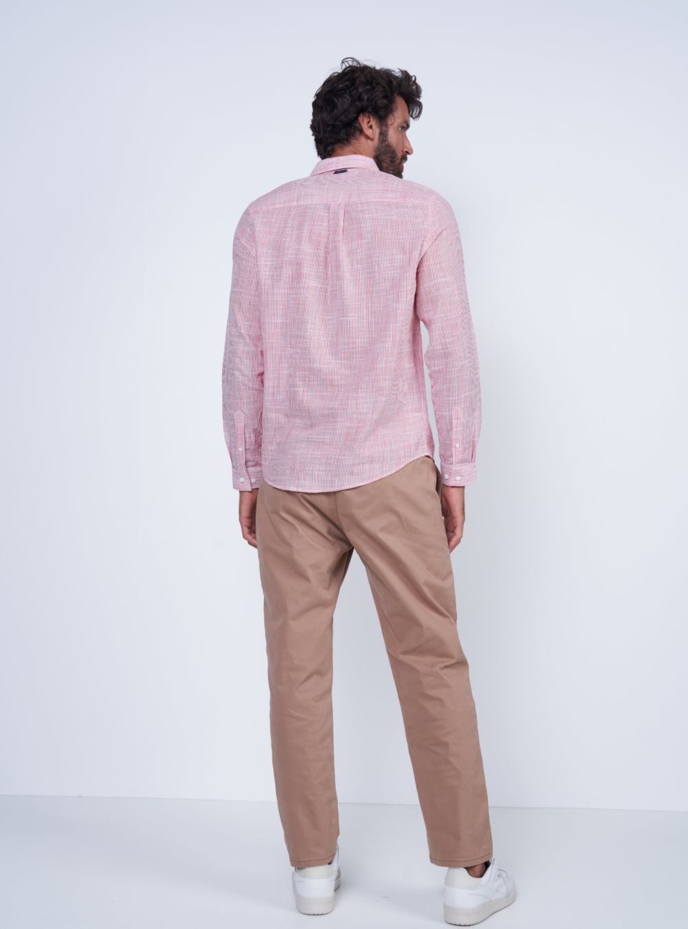 CALÇA SARJA FRED 42 BEGE SAND CASTL