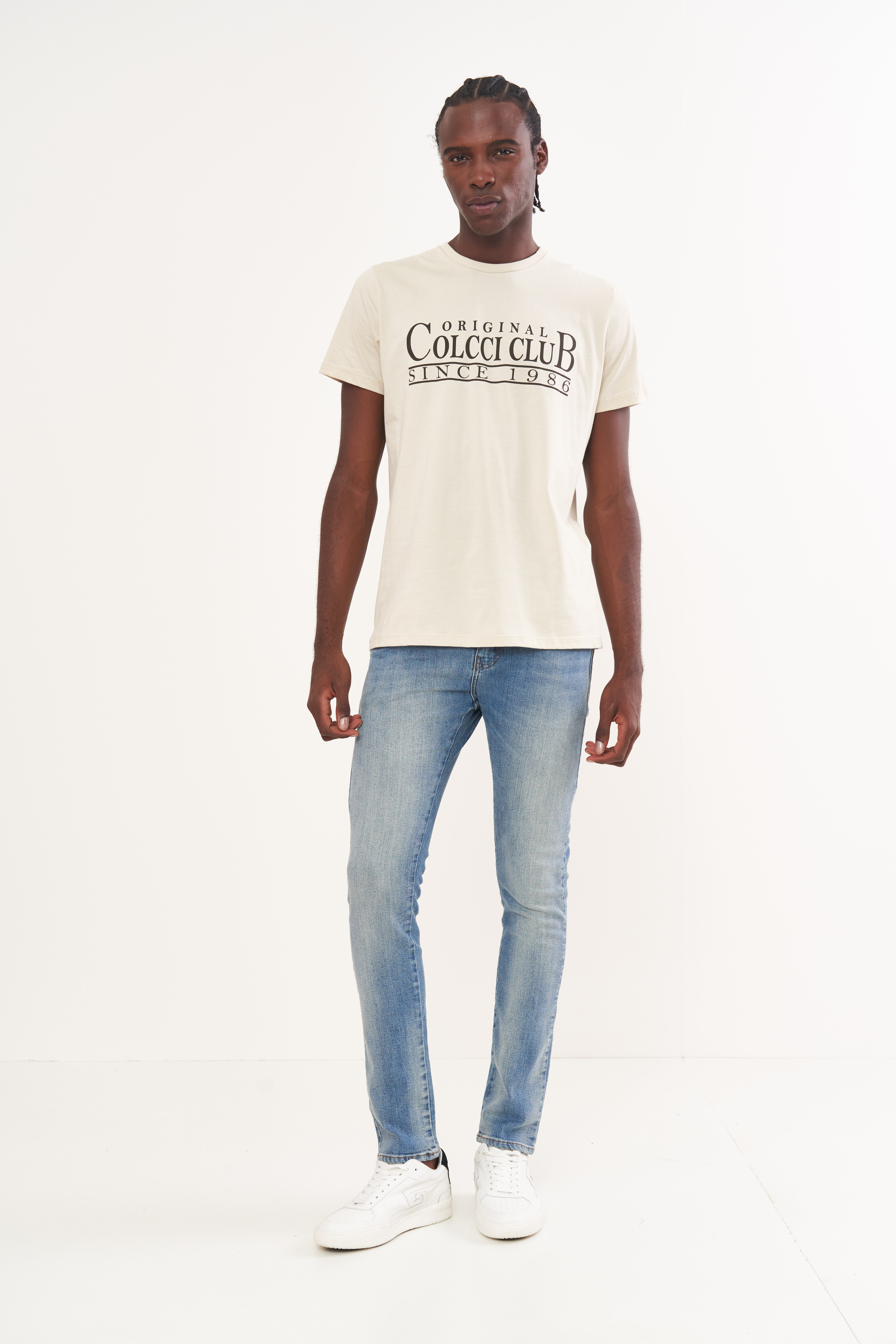 CAMISETA COLCCI G BEGE TAUPE