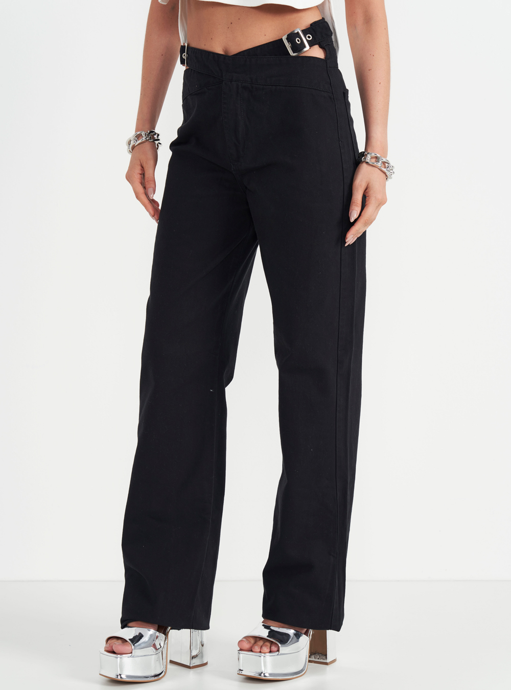CALÇA SARJA JULIETTE 36 PRETO