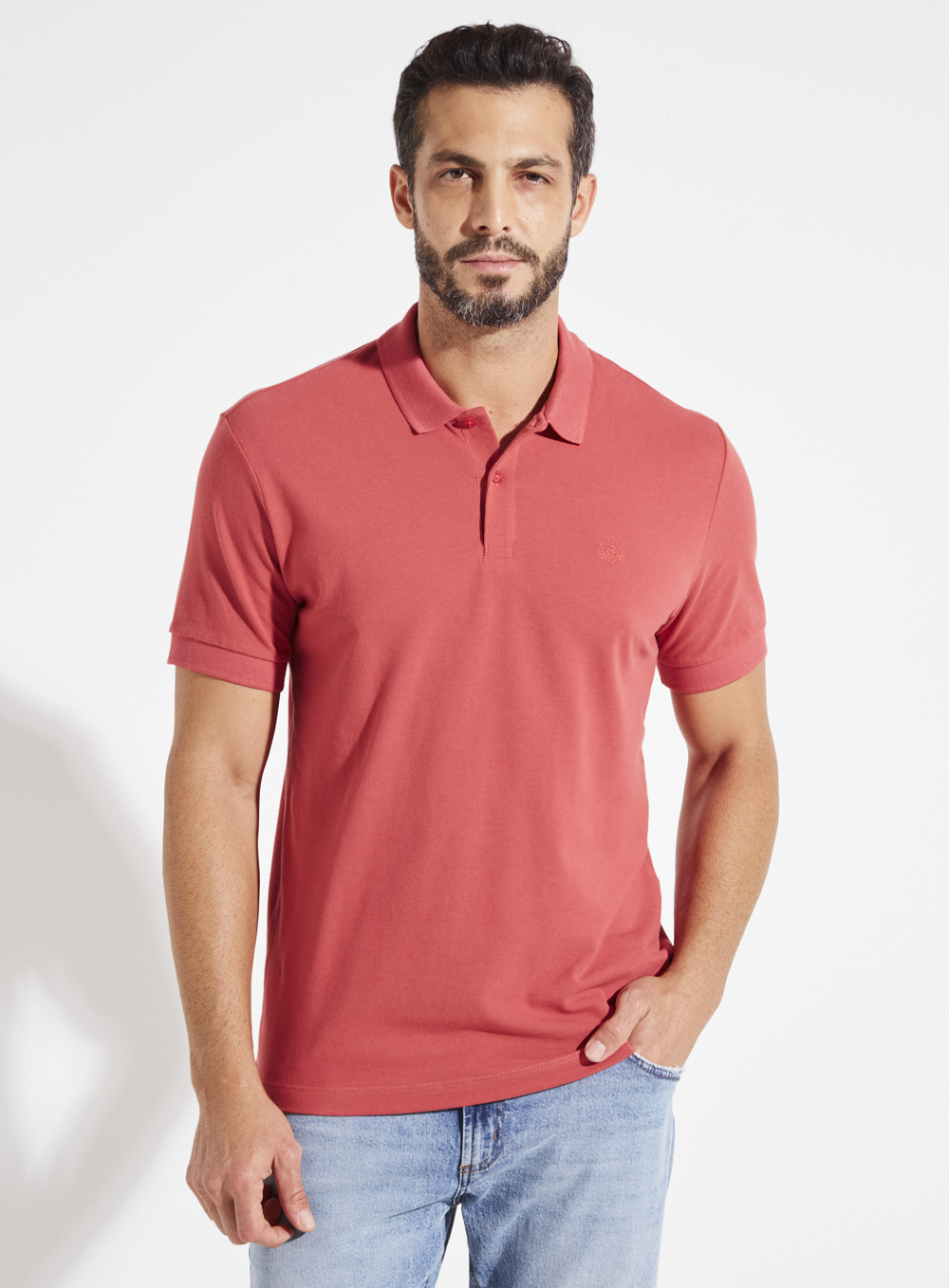 POLO FORUM M VERMELHO ZOE