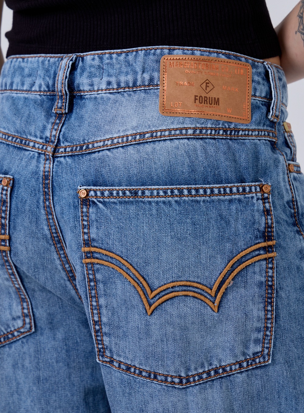 CALÇA JEANS NEW FLARE 44 INDIGO
