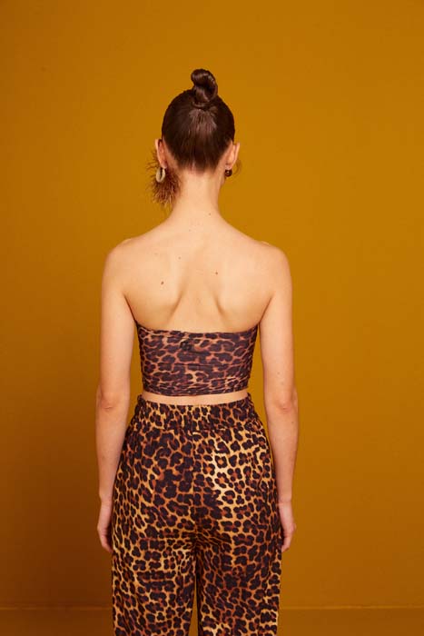 TOP TULE ESTAMPADO G JAGUAR FELINE