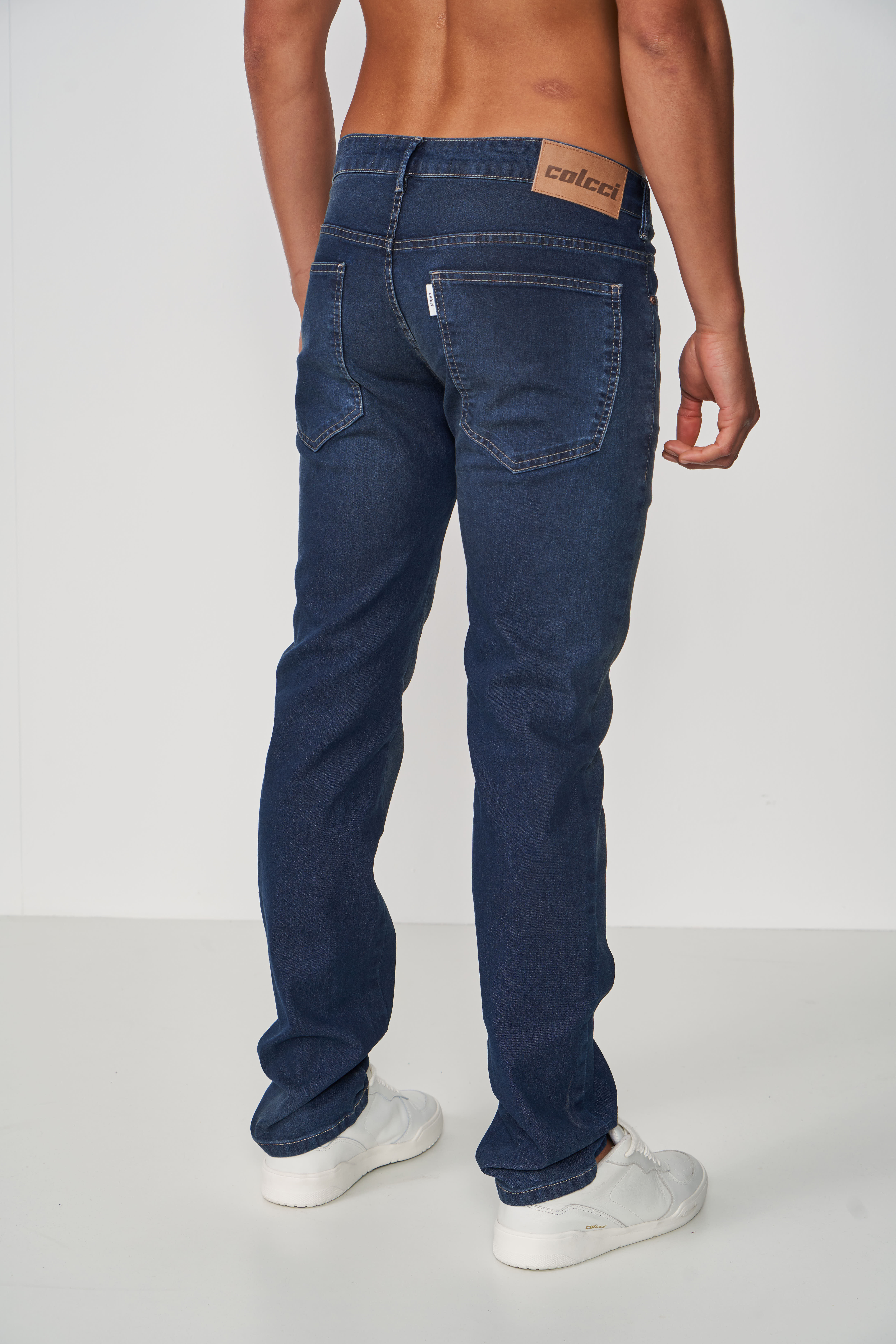 CALÇA JEANS ALEX SLIM 36 INDIGO
