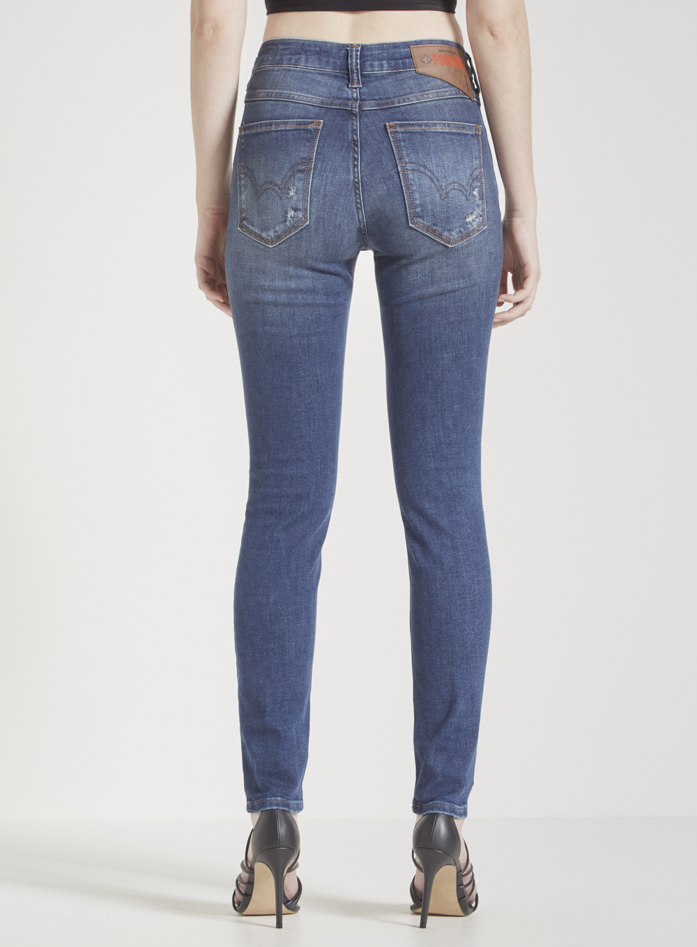 CALÇA JEANS MARISA 2 CIGARRETE 34 INDIGO