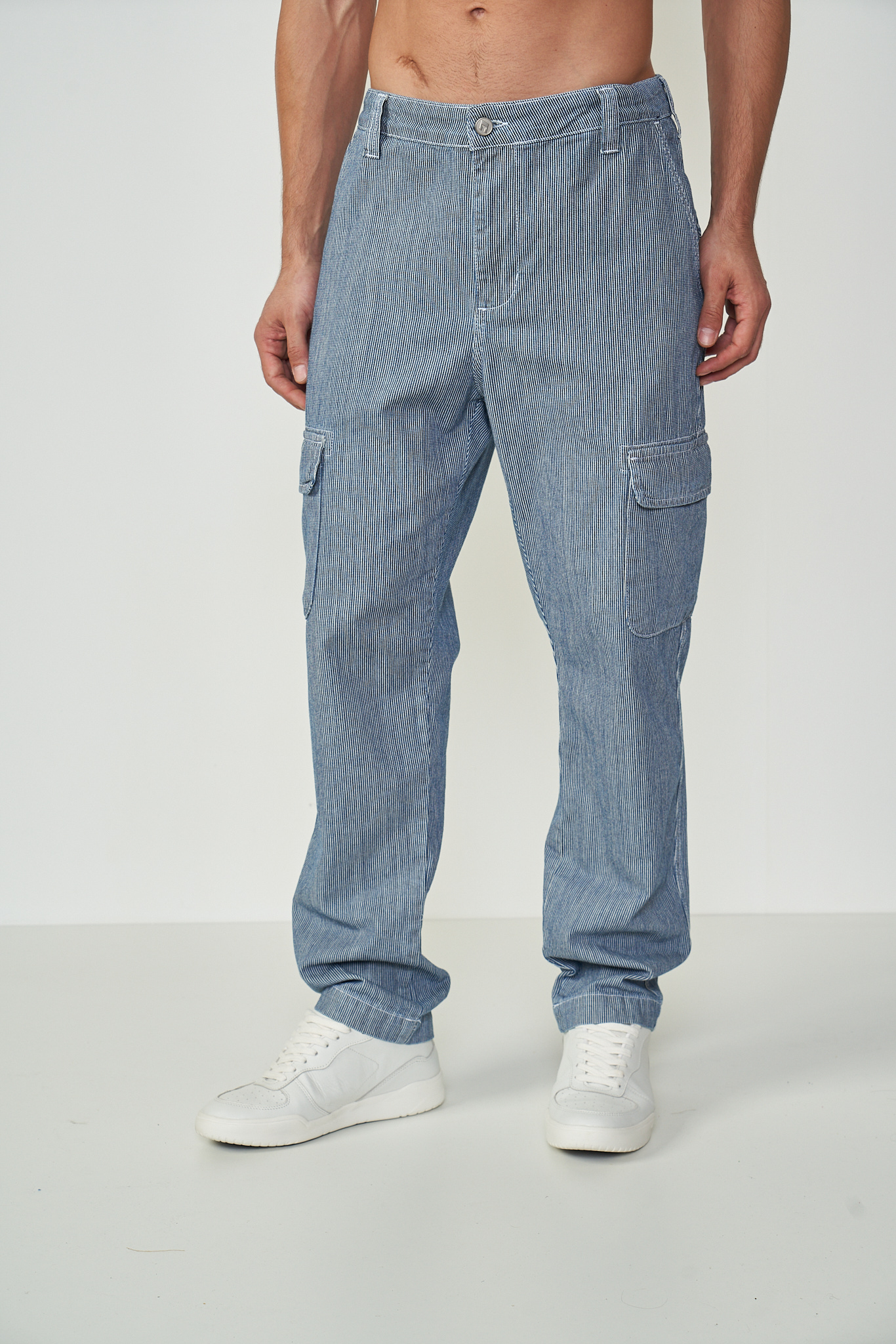 CALÇA JEANS LISTRADA 38 LISTRADO
