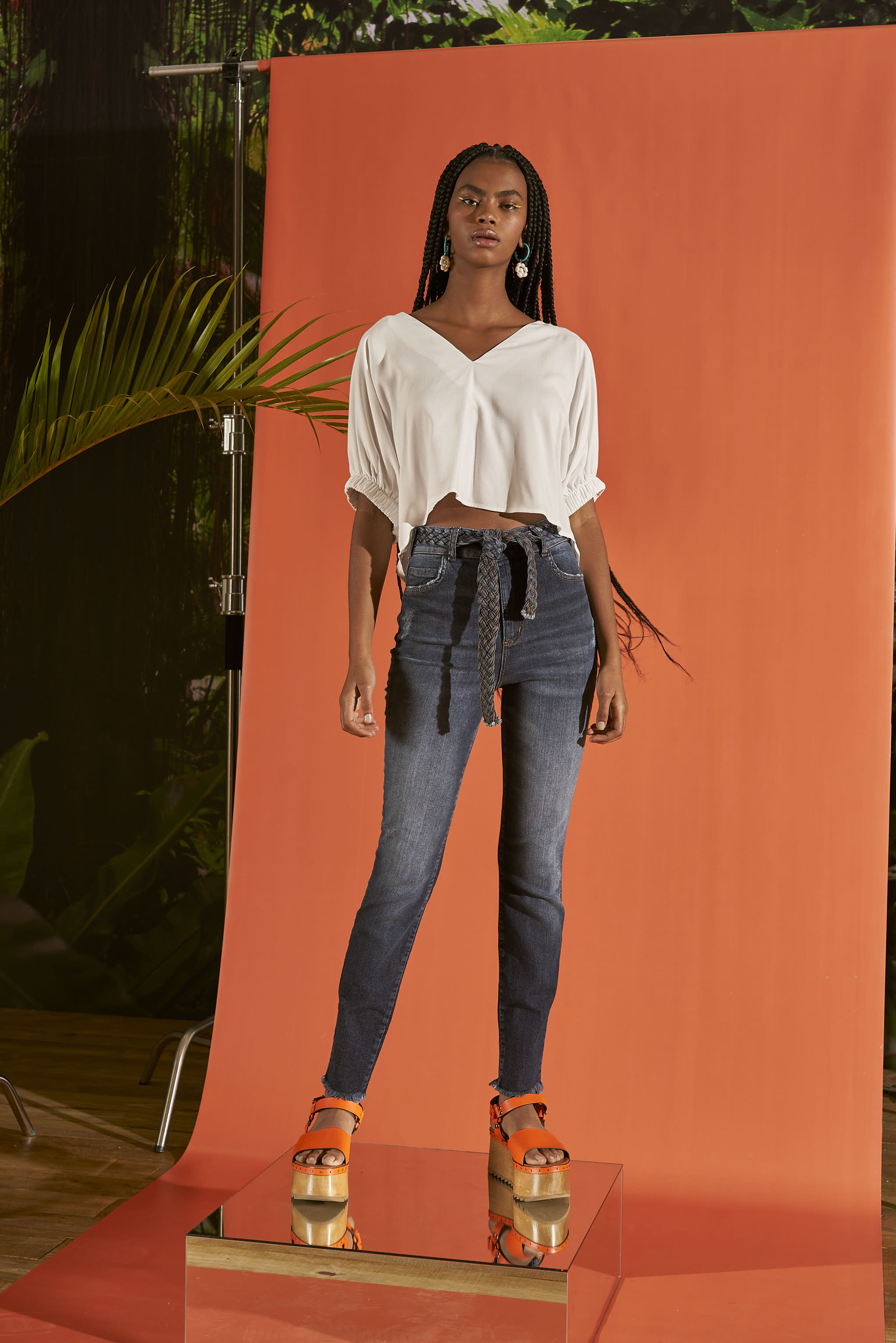 CALÇA JEANS KAREN 38 INDIGO