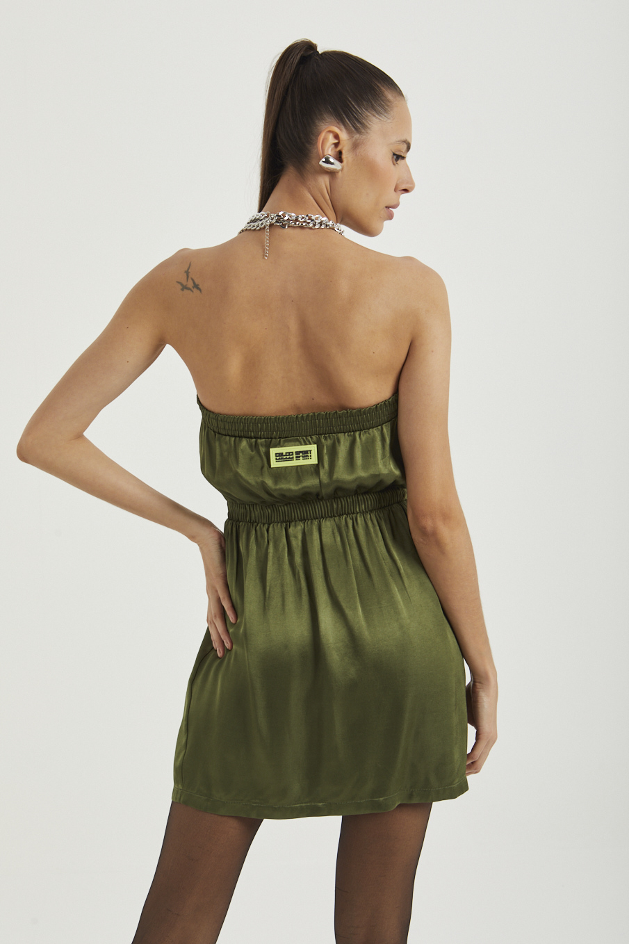VESTIDO COLCCI P VERDE ZOYA