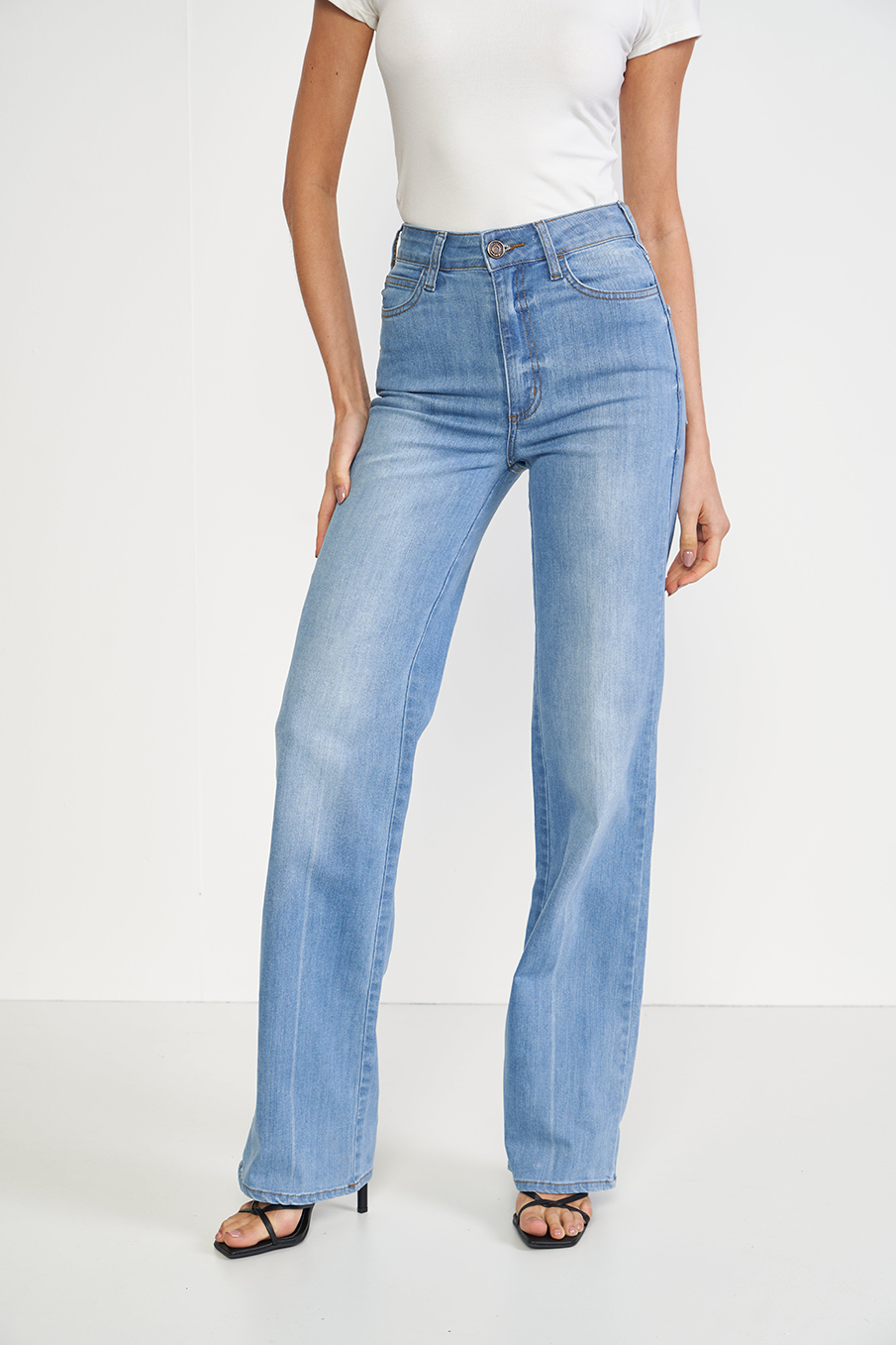 CALÇA JEANS BOOT CUT 36 INDIGO