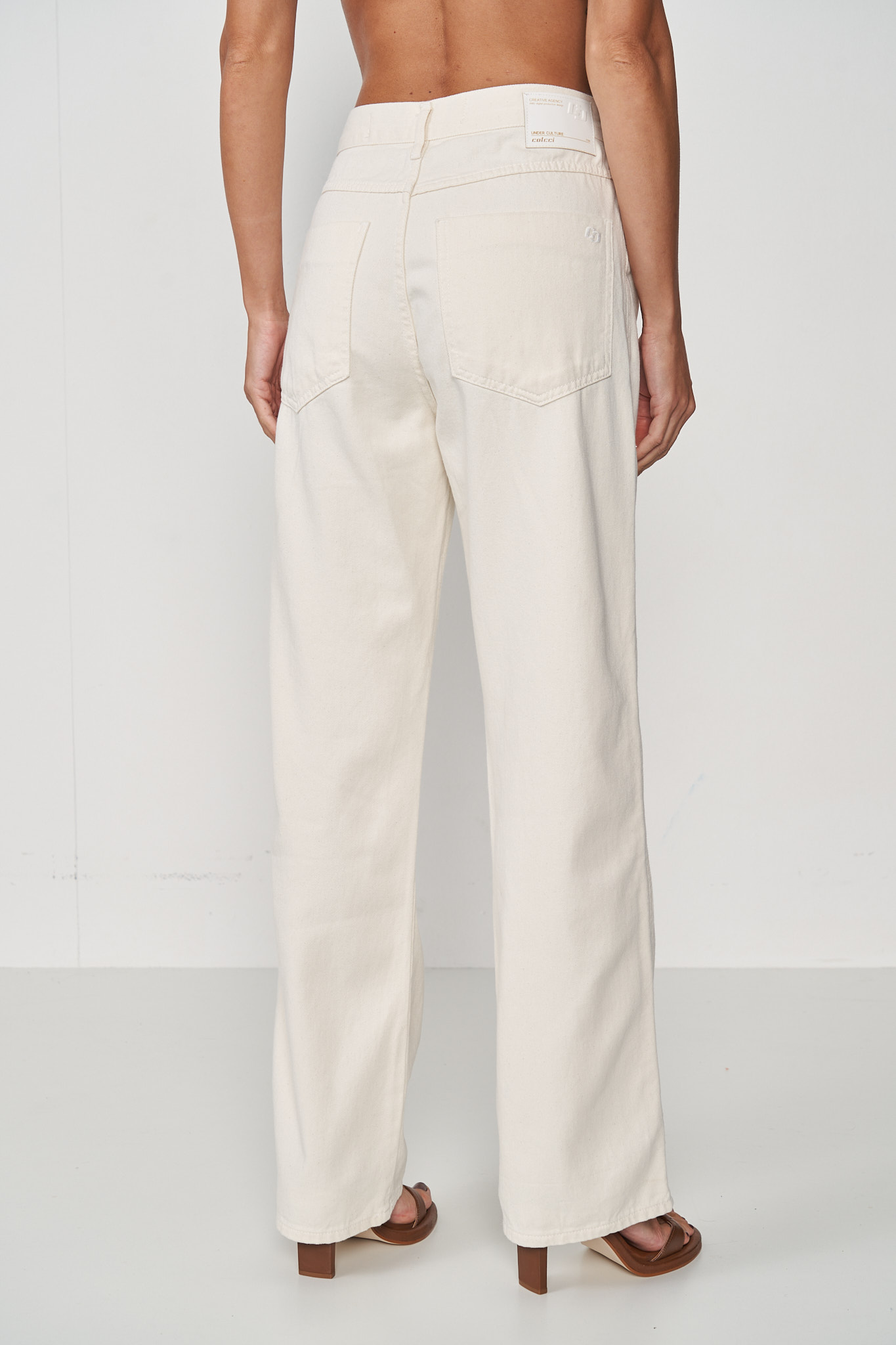 CALÇA SARJA LEONI LOW 38 OFF SHELL