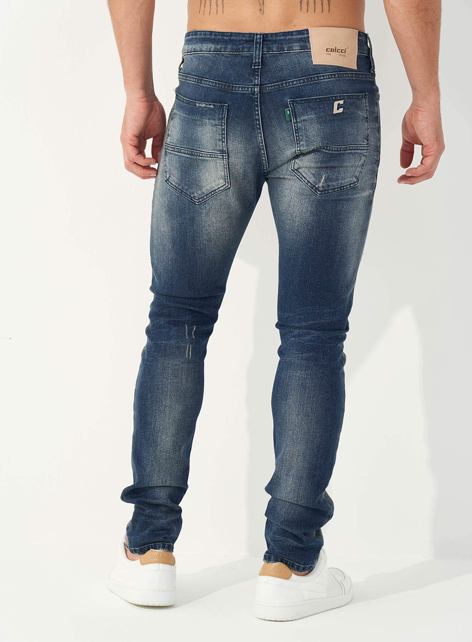 CALÇA JEANS FELIPE SKINNY 50 INDIGO