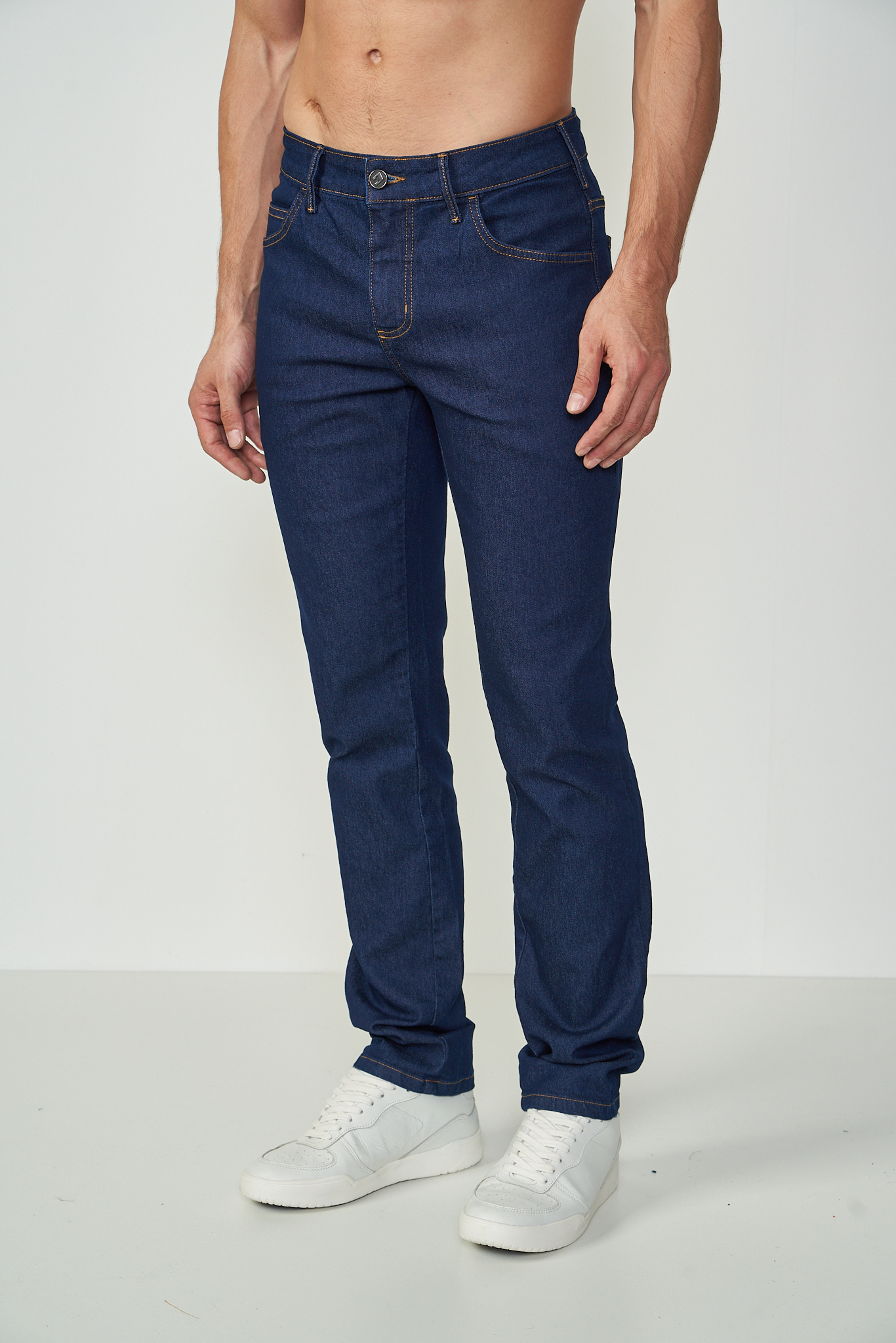 CALÇA JEANS ALEX SLIM 48 INDIGO