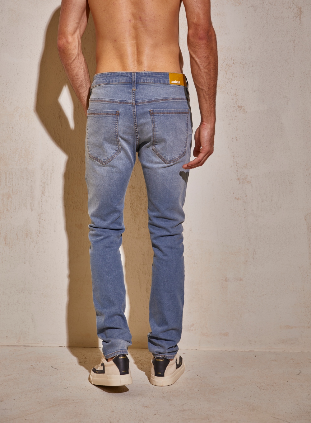 CALÇA JEANS FELIPE SKINNY 42 INDIGO