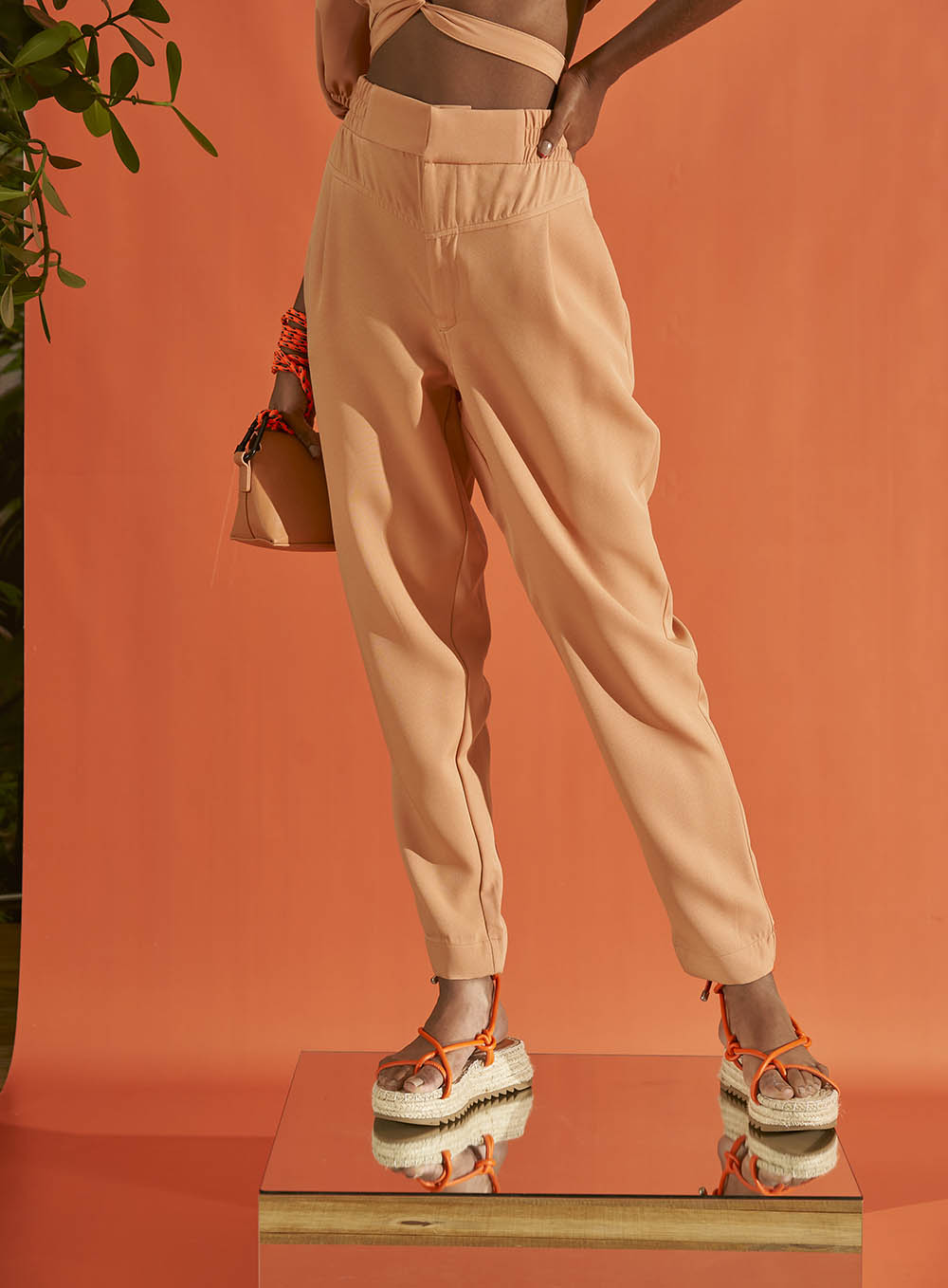 CALÇA COLCCI 38 BEGE COPOLLA