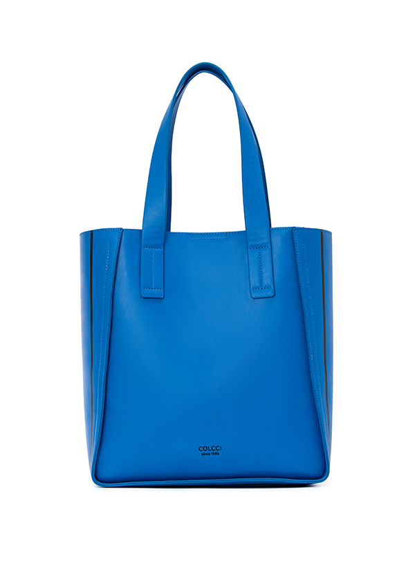 BOLSA FEM COLCCI SHOPPING BAG SPORT U AZUL BOUCHER