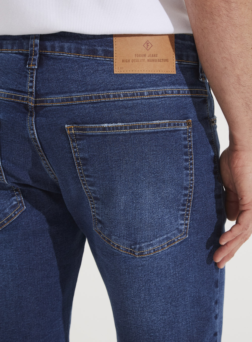 BERMUDA JEANS PAUL SLIM 38 INDIGO