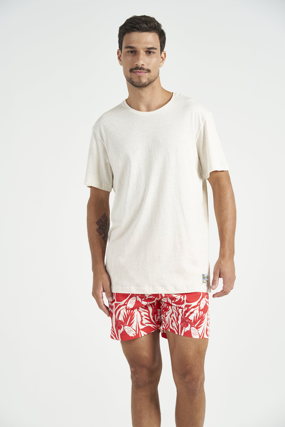 CAMISETA COLCCI XGG OFF/MARROM