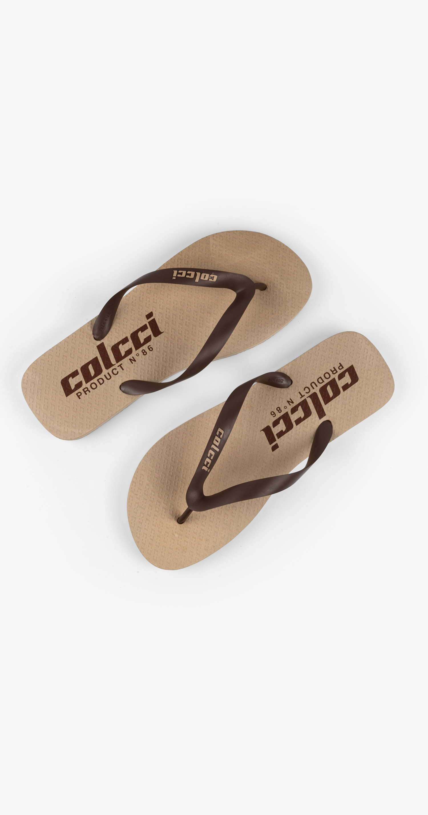 CHINELO MASC COLCCI LOGO 39-40 AREIA