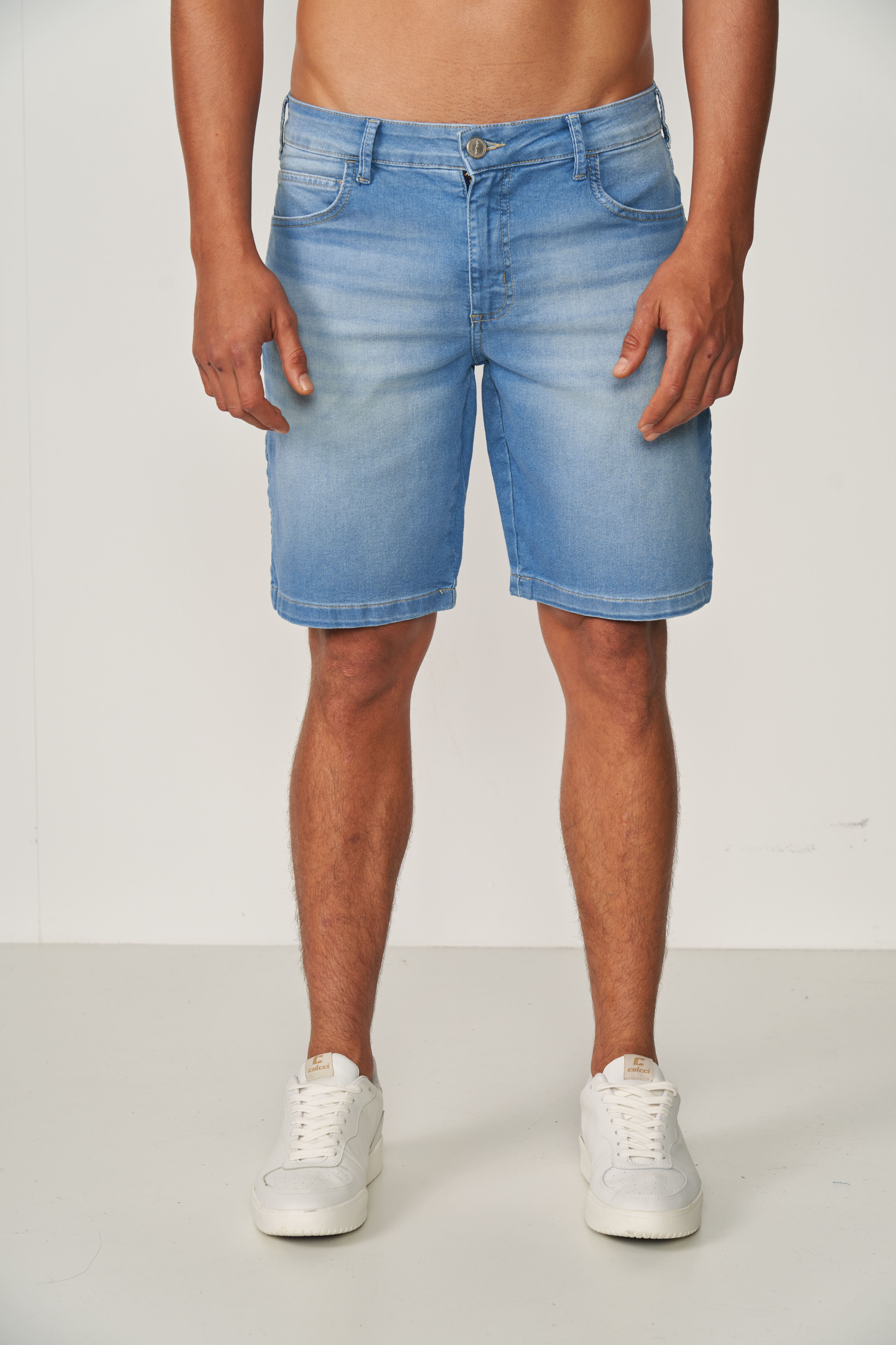 BERMUDA JEANS DAVI 44 INDIGO