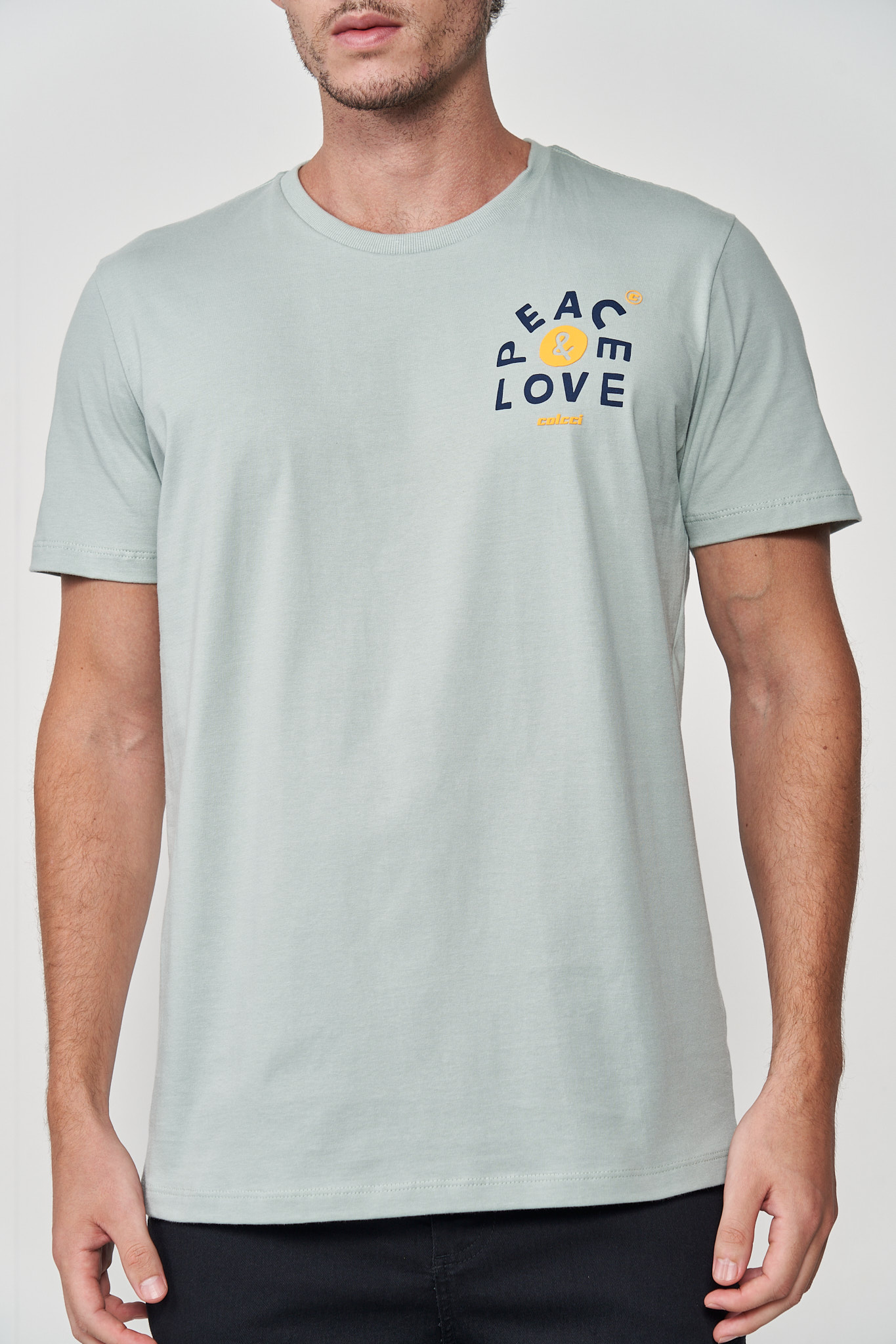 CAMISETA COLCCI P AMARELO NAVAJO
