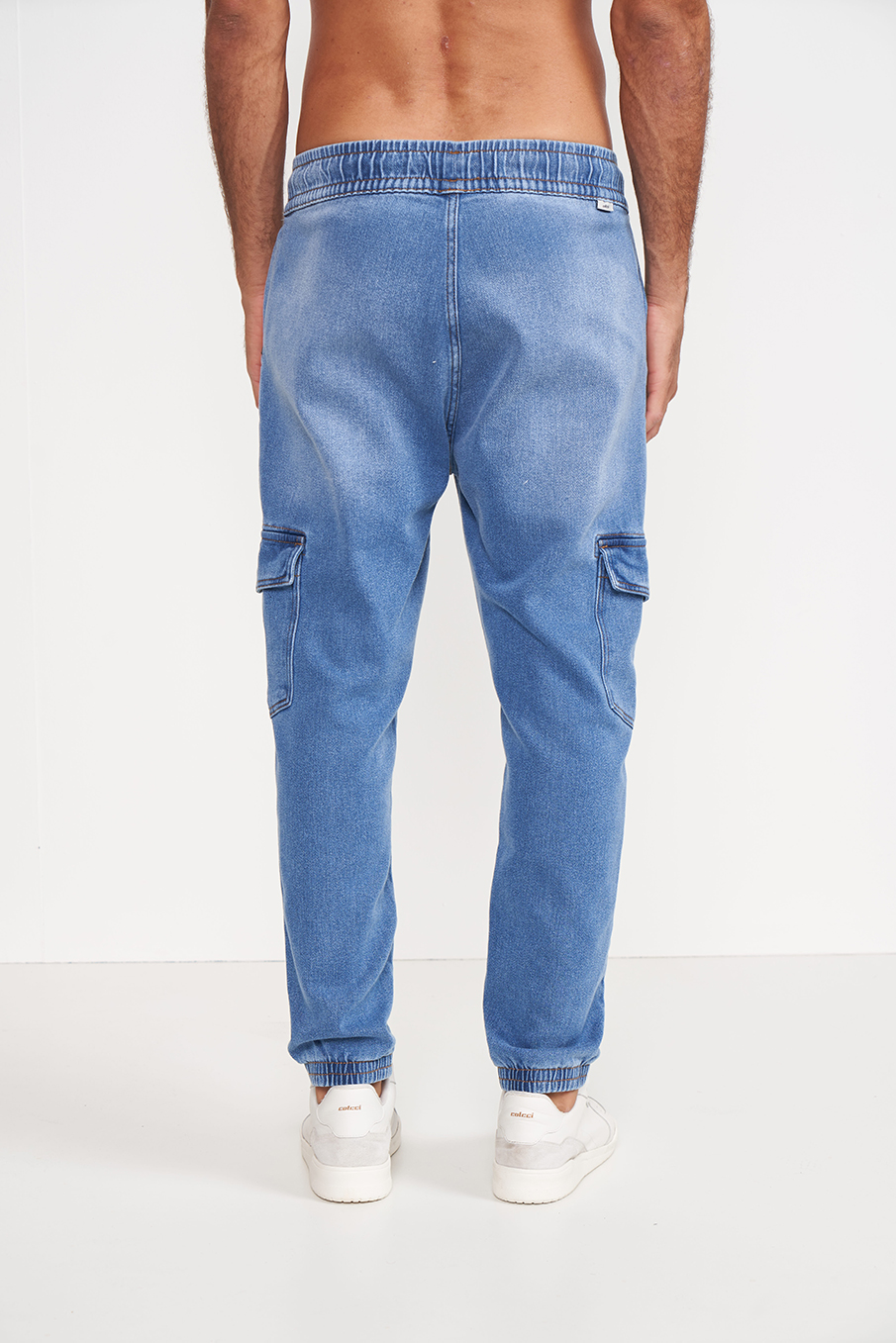 CALÇA JEANS SLIM P INDIGO