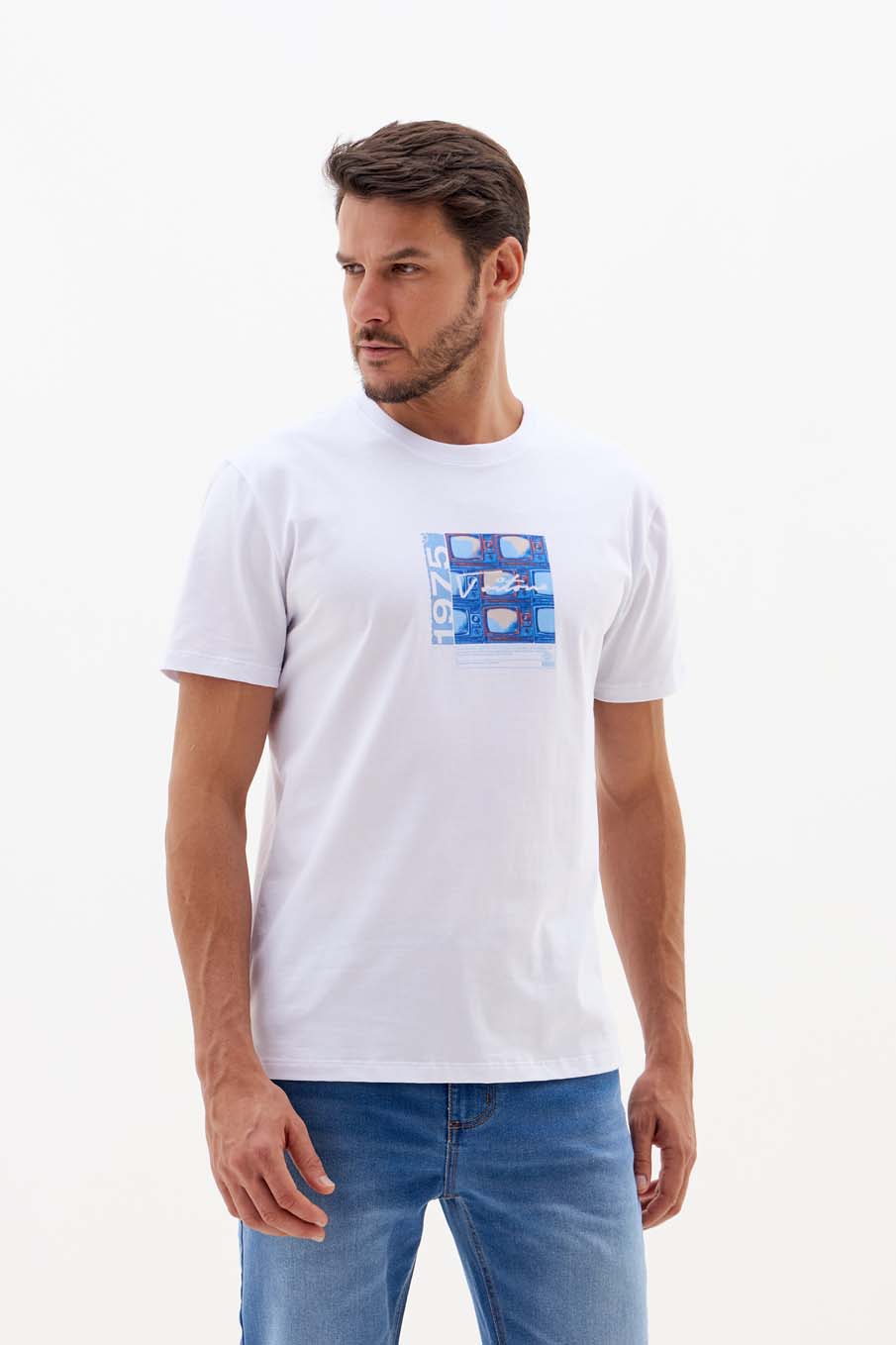 CAMISETA ESTAMPADA G BRANCO