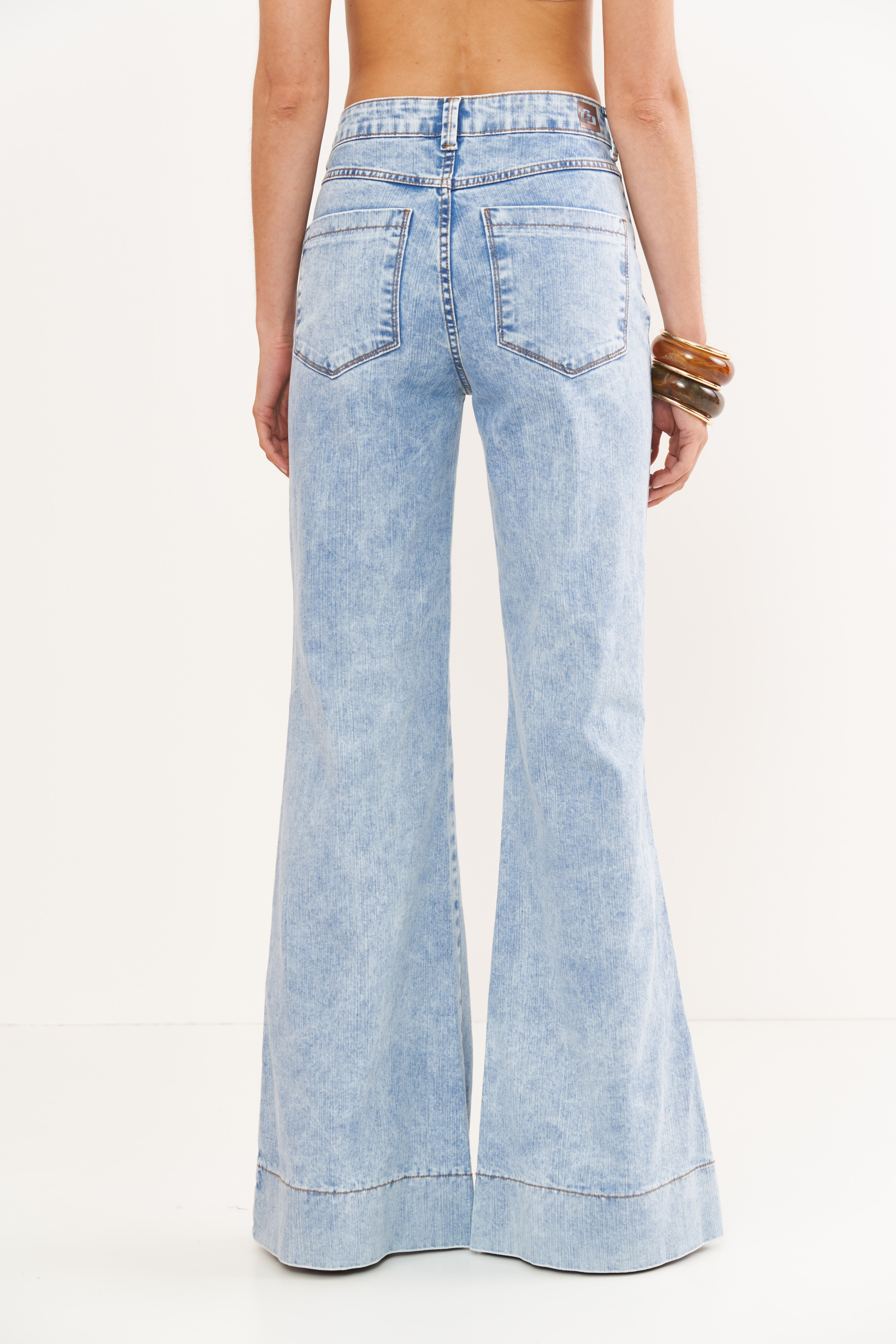 CALÇA JEANS BRUNA BOOT CUT 42 INDIGO