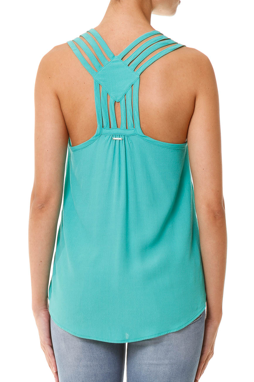 BLUSA FEM ALCA 38 VERDE LADRILHO