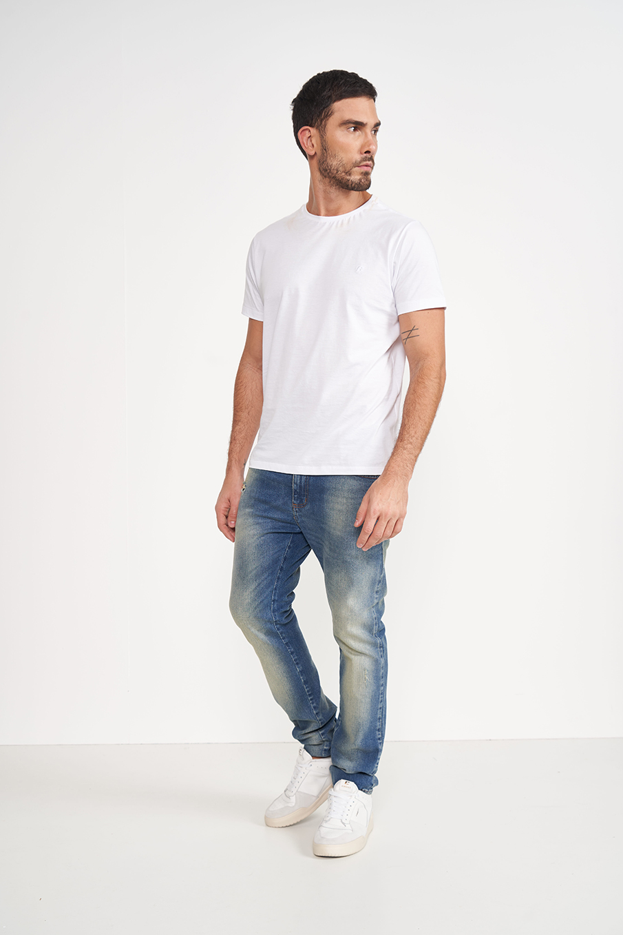 CALÇA JEANS FELIPE SKINNY 50 INDIGO