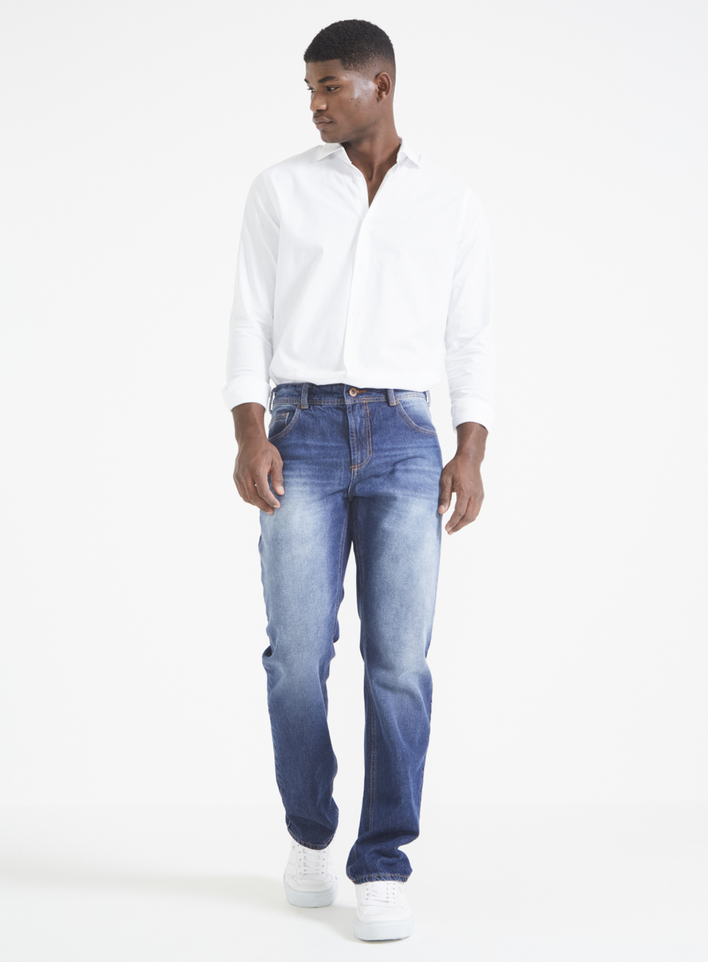 CALÇA JEANS HISTORY 54 INDIGO