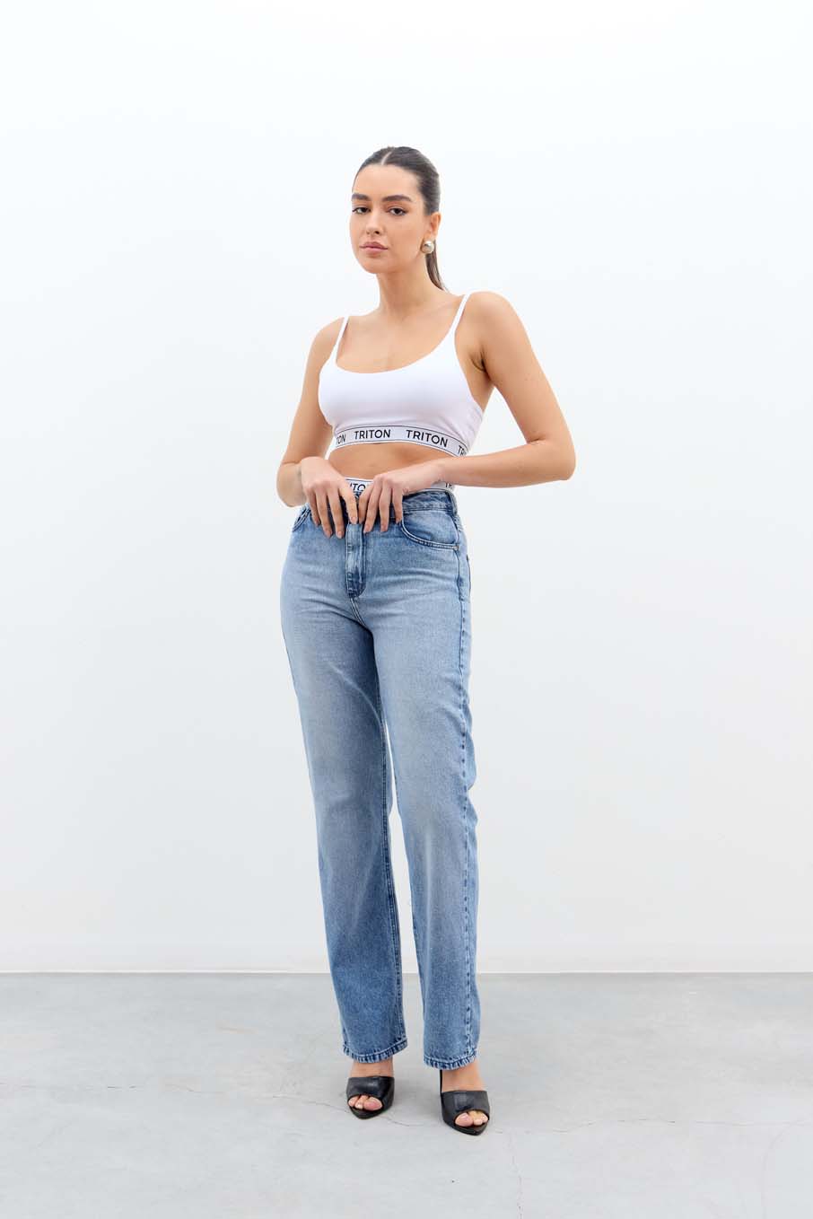 CALÇA JEANS LAURA 38 INDIGO