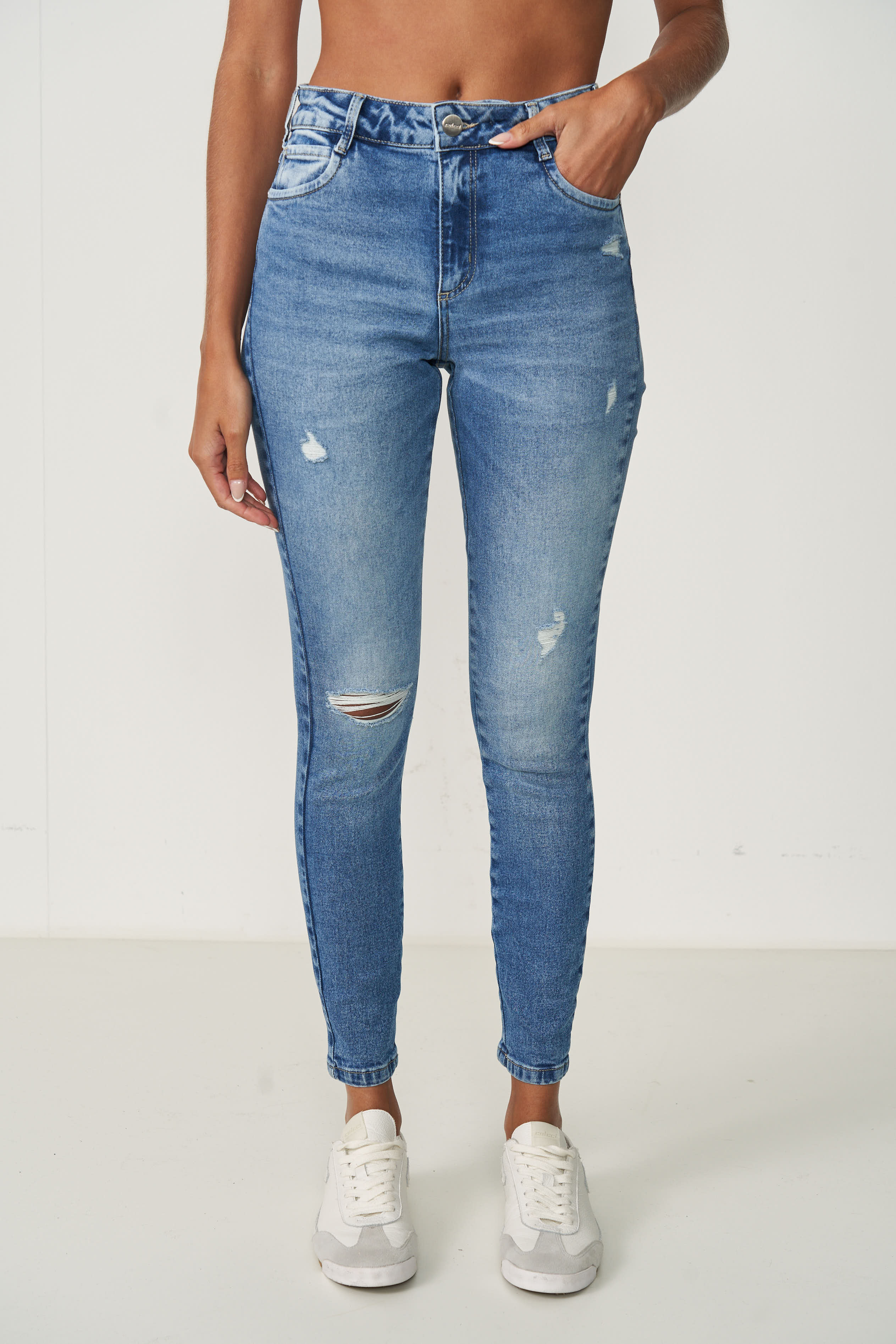 CALÇA JEANS BIA 38 INDIGO