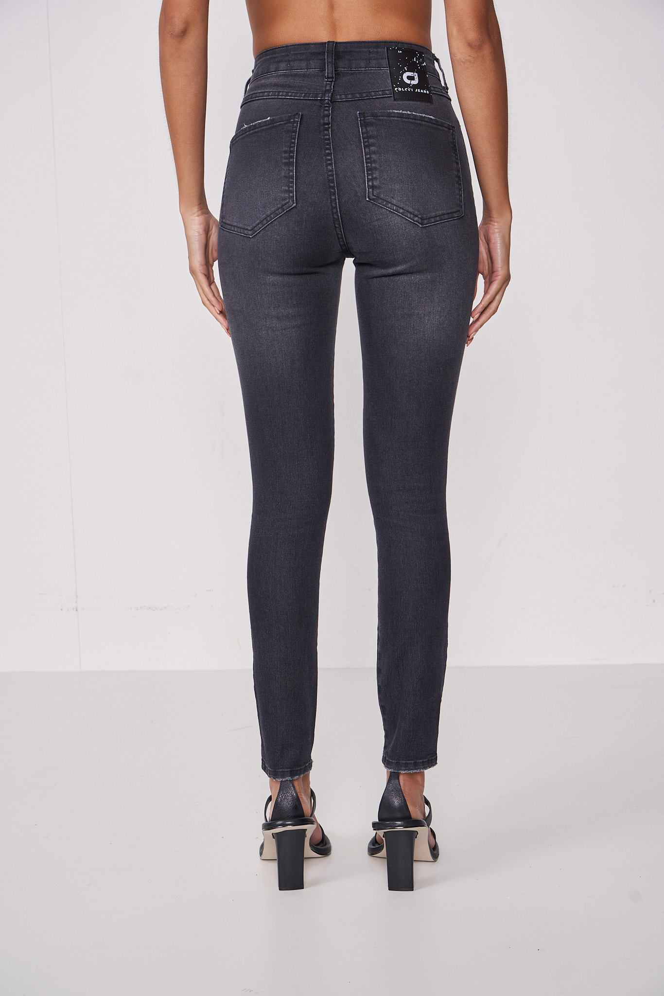 CALÇA JEANS BRUNA 42 IND.PRETO